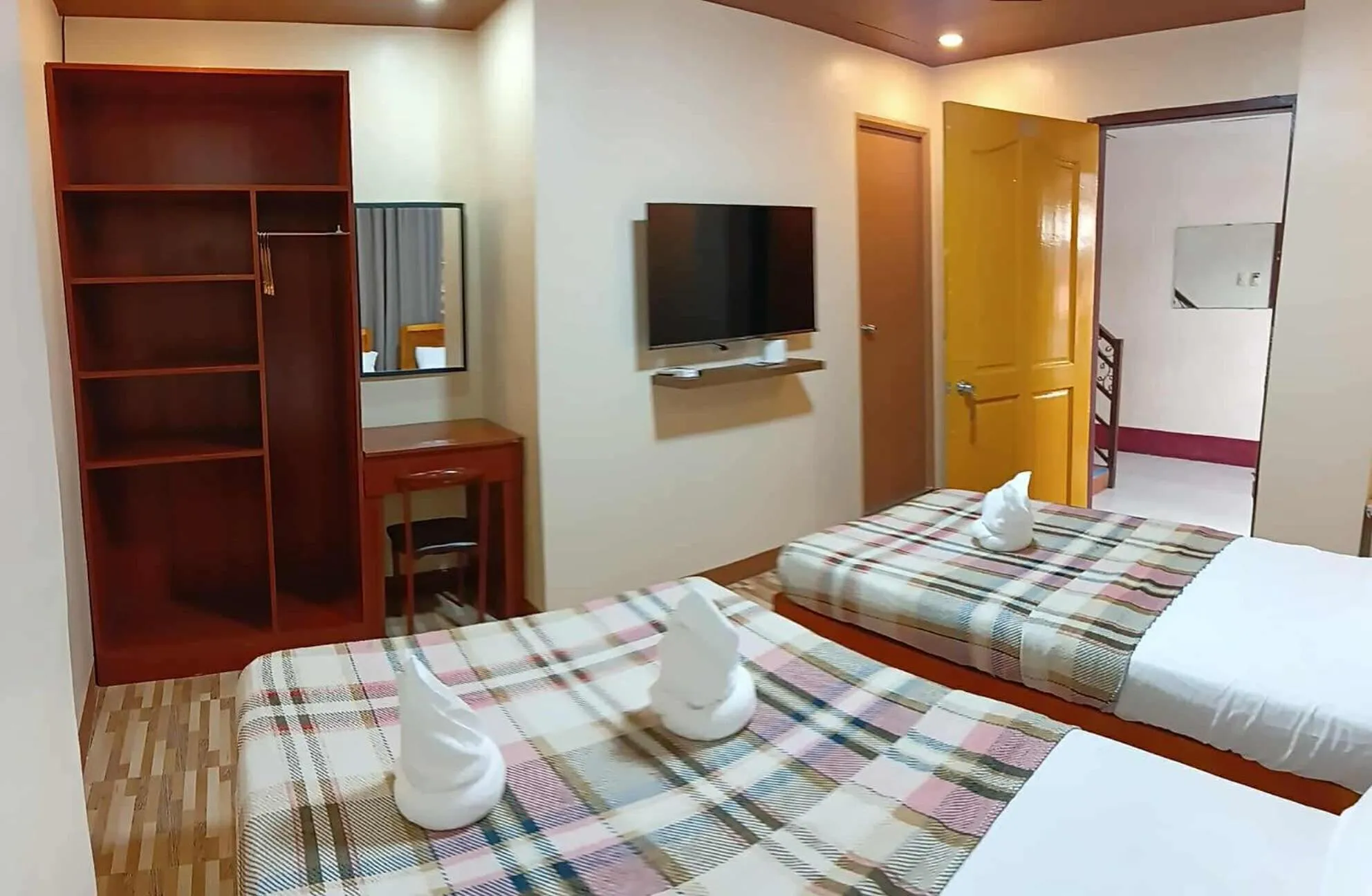 Bed in Constrell Pension House