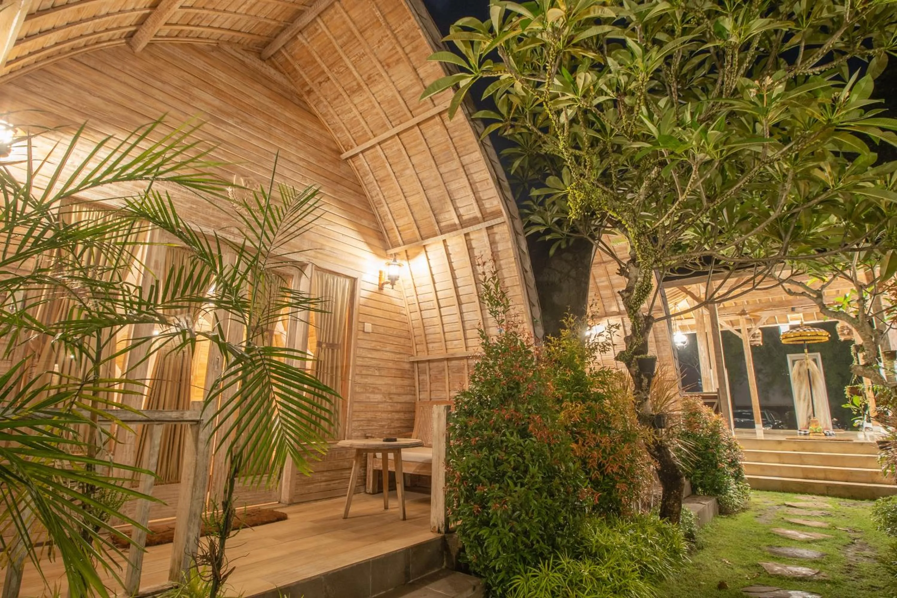 Facade/entrance in Wana Shanti Villa