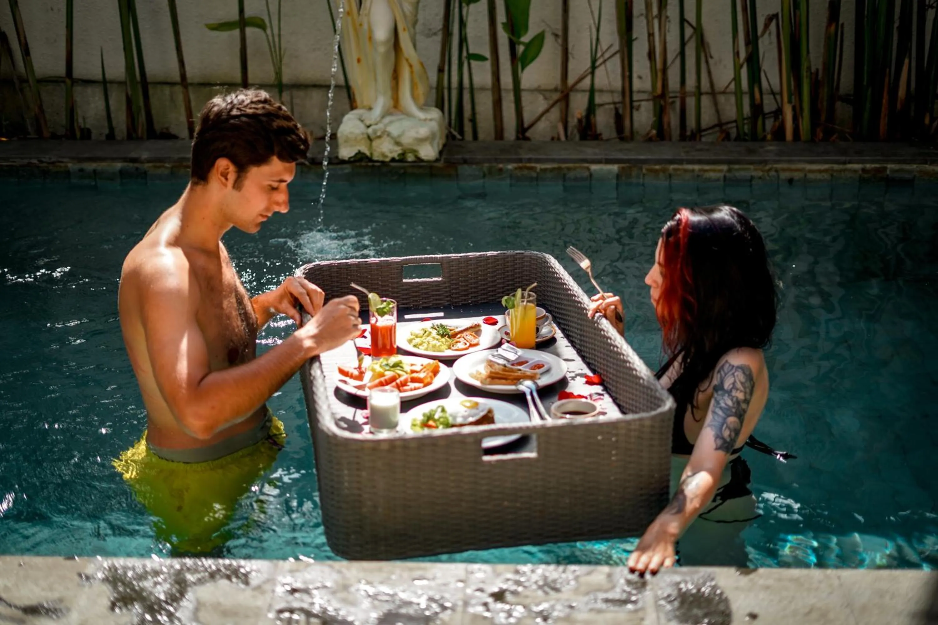 Breakfast in Wana Shanti Villa