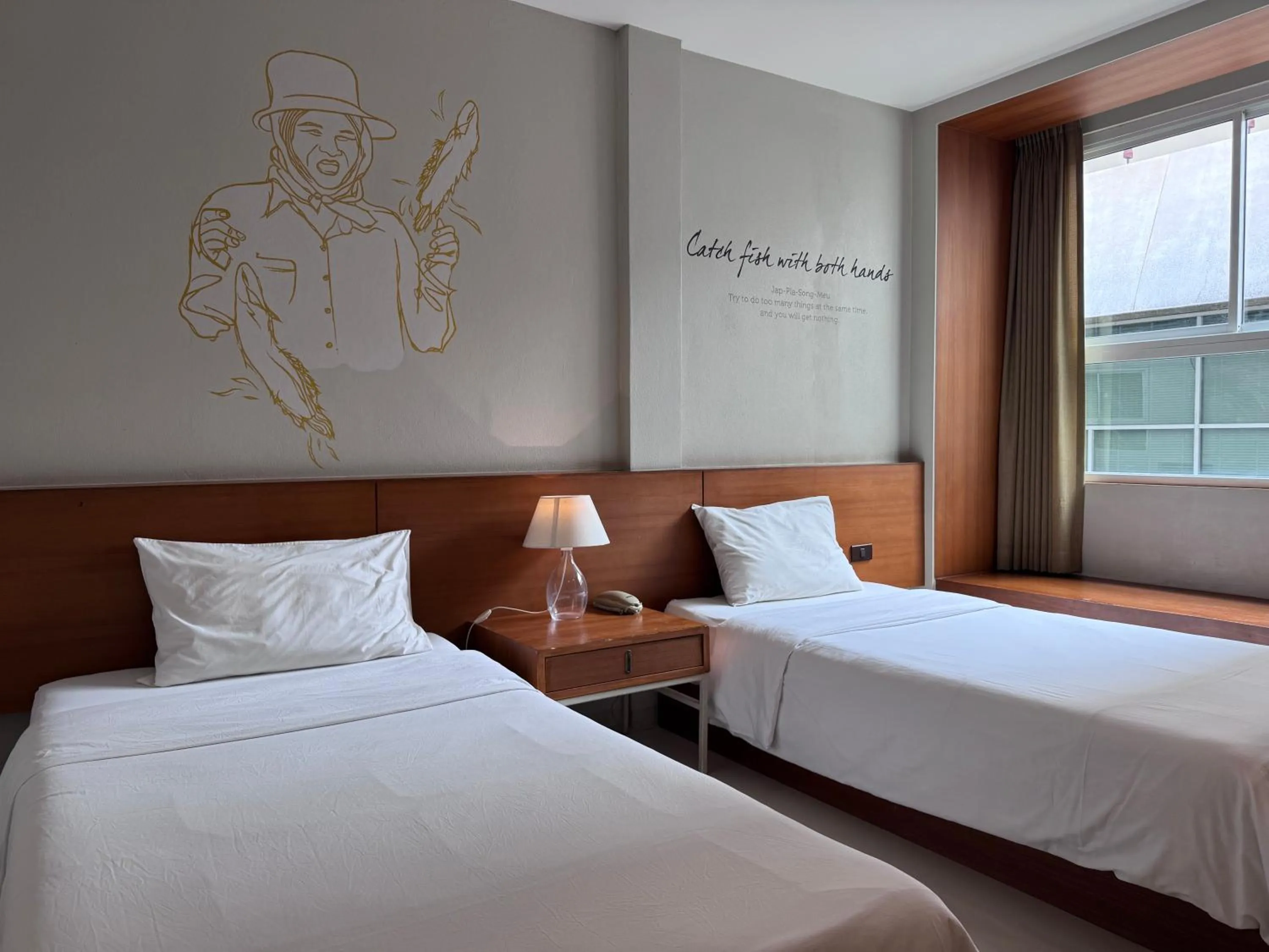 Bed in CHERN Bangkok