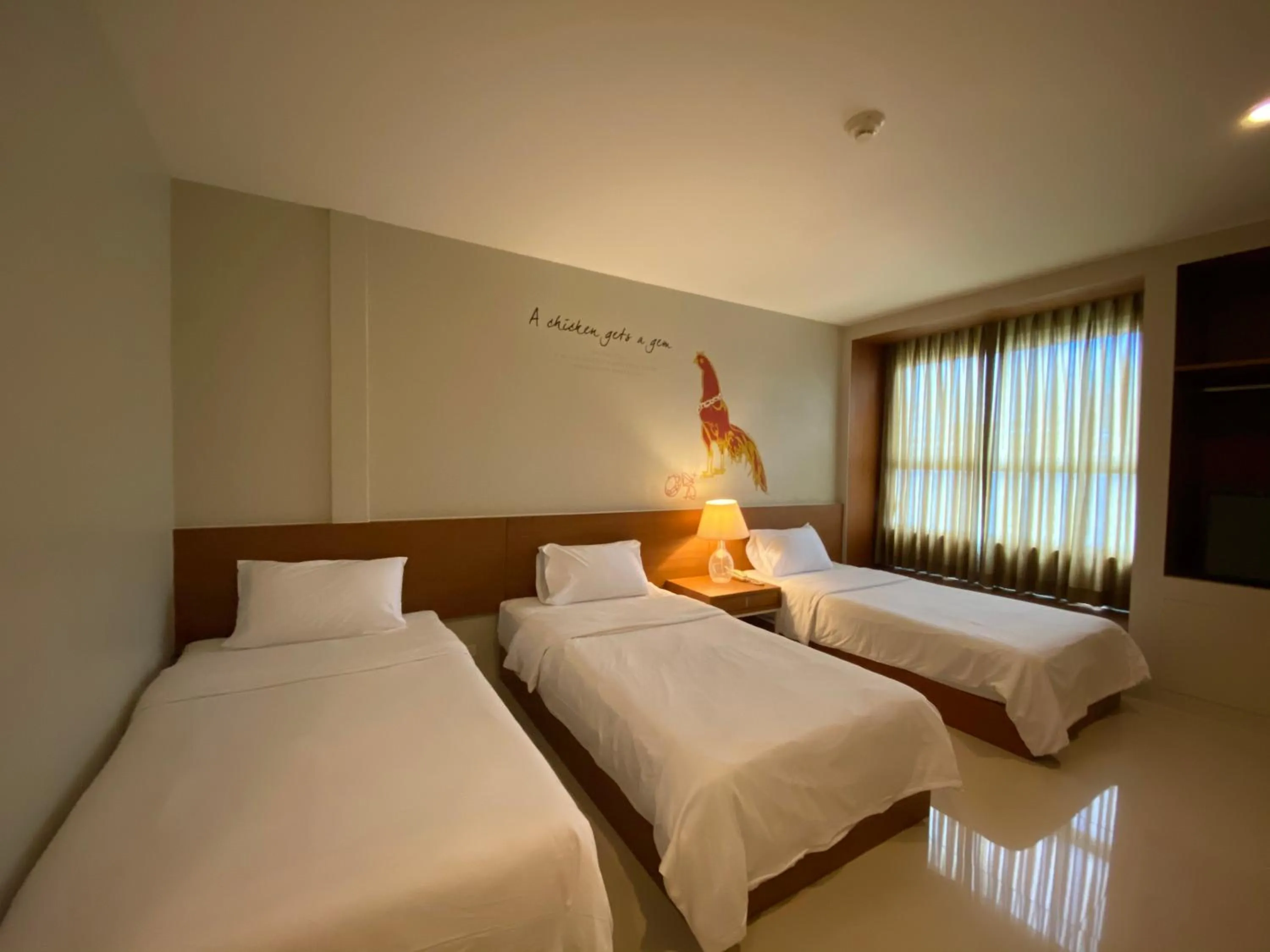 Bed in CHERN Bangkok