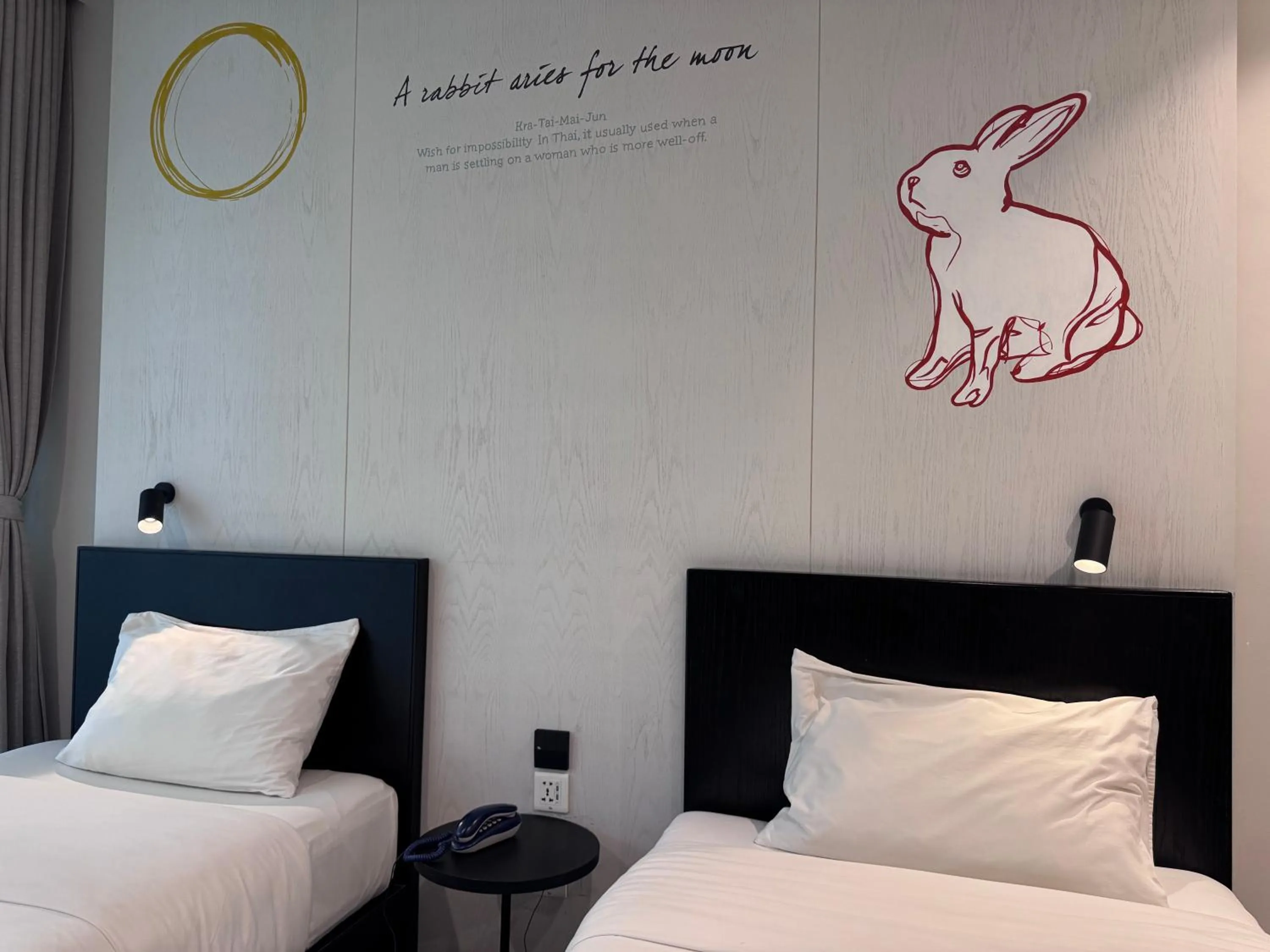 Bed in CHERN Bangkok