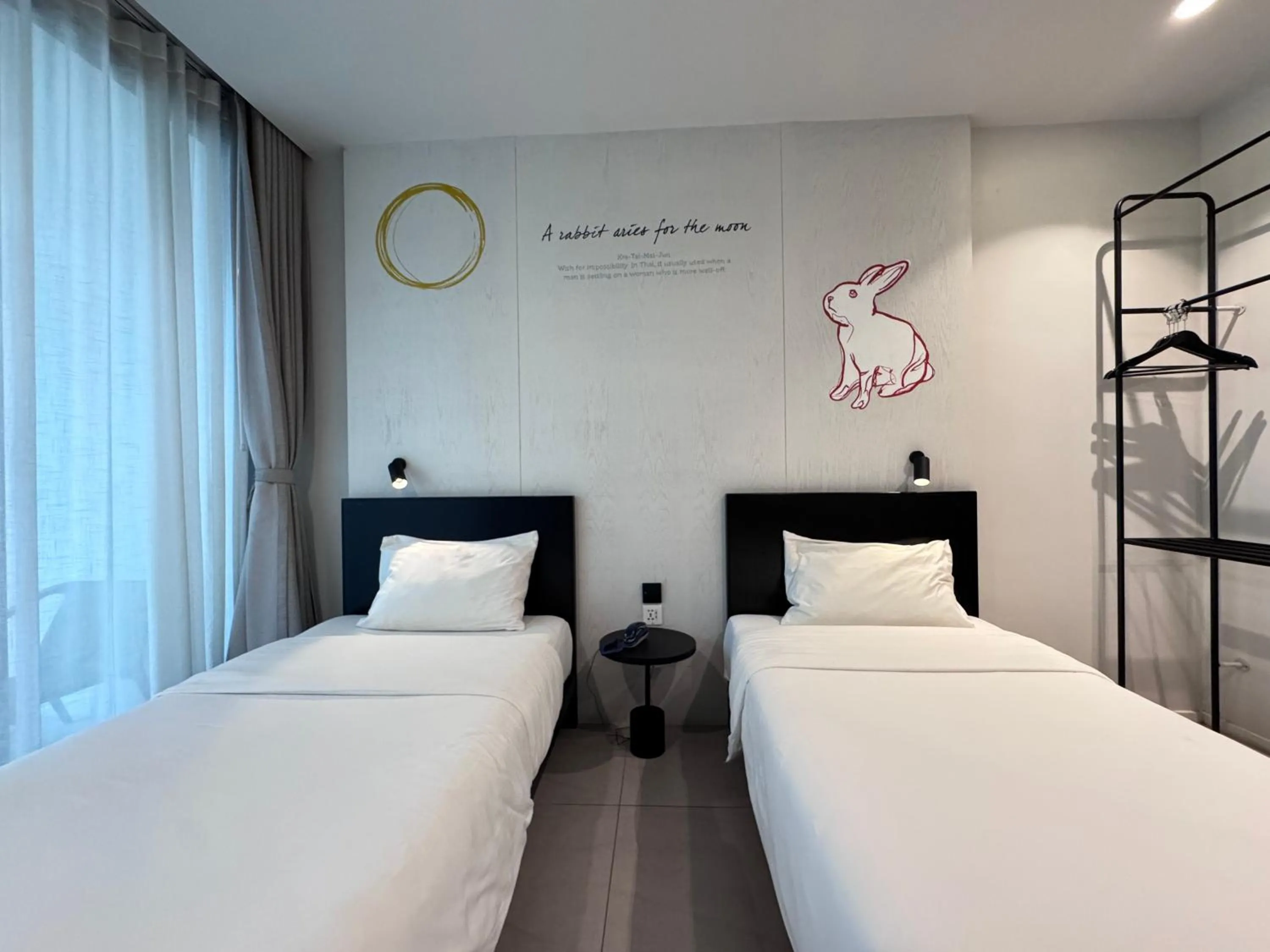 Bed in CHERN Bangkok