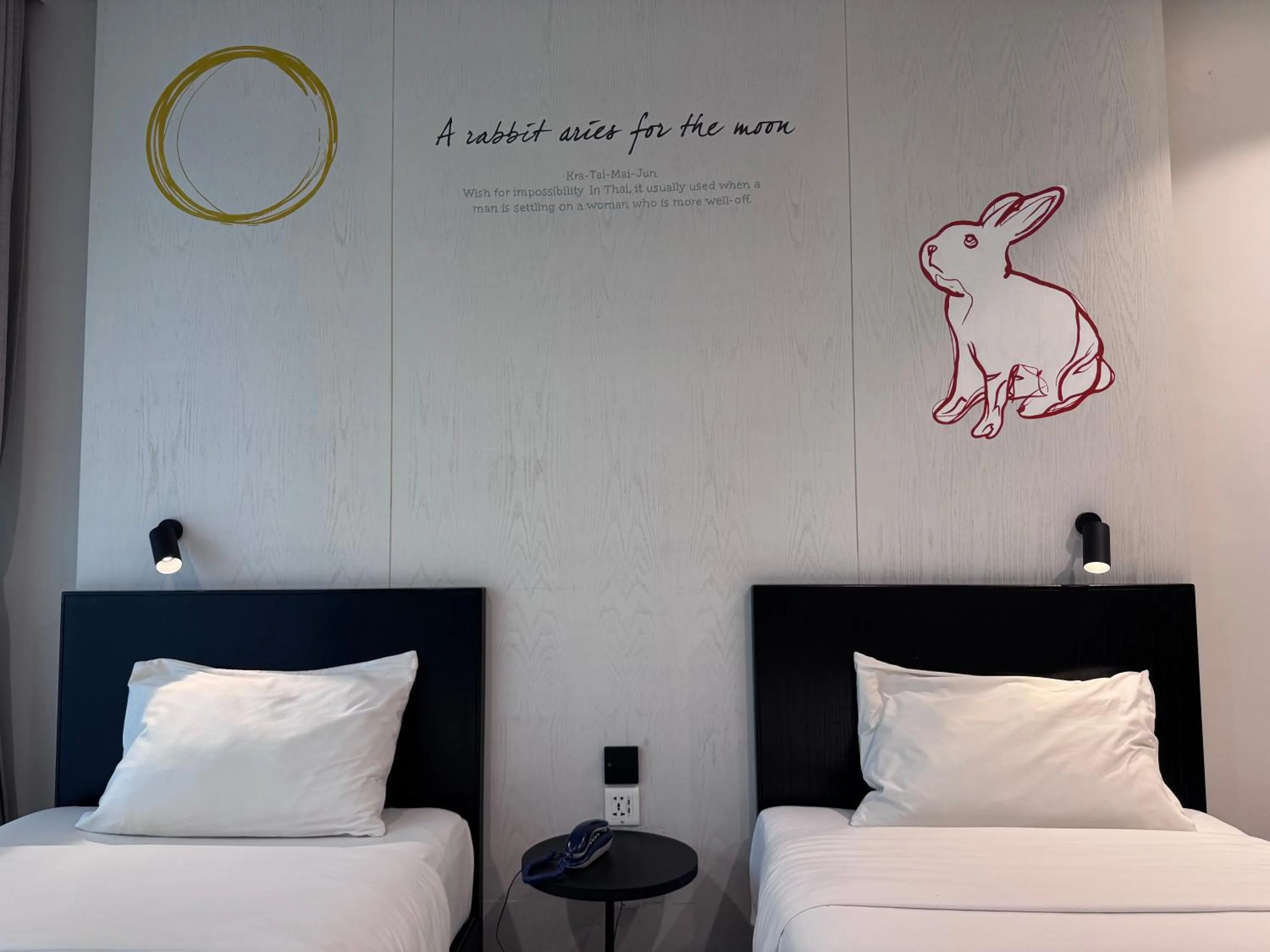 Bed in CHERN Bangkok