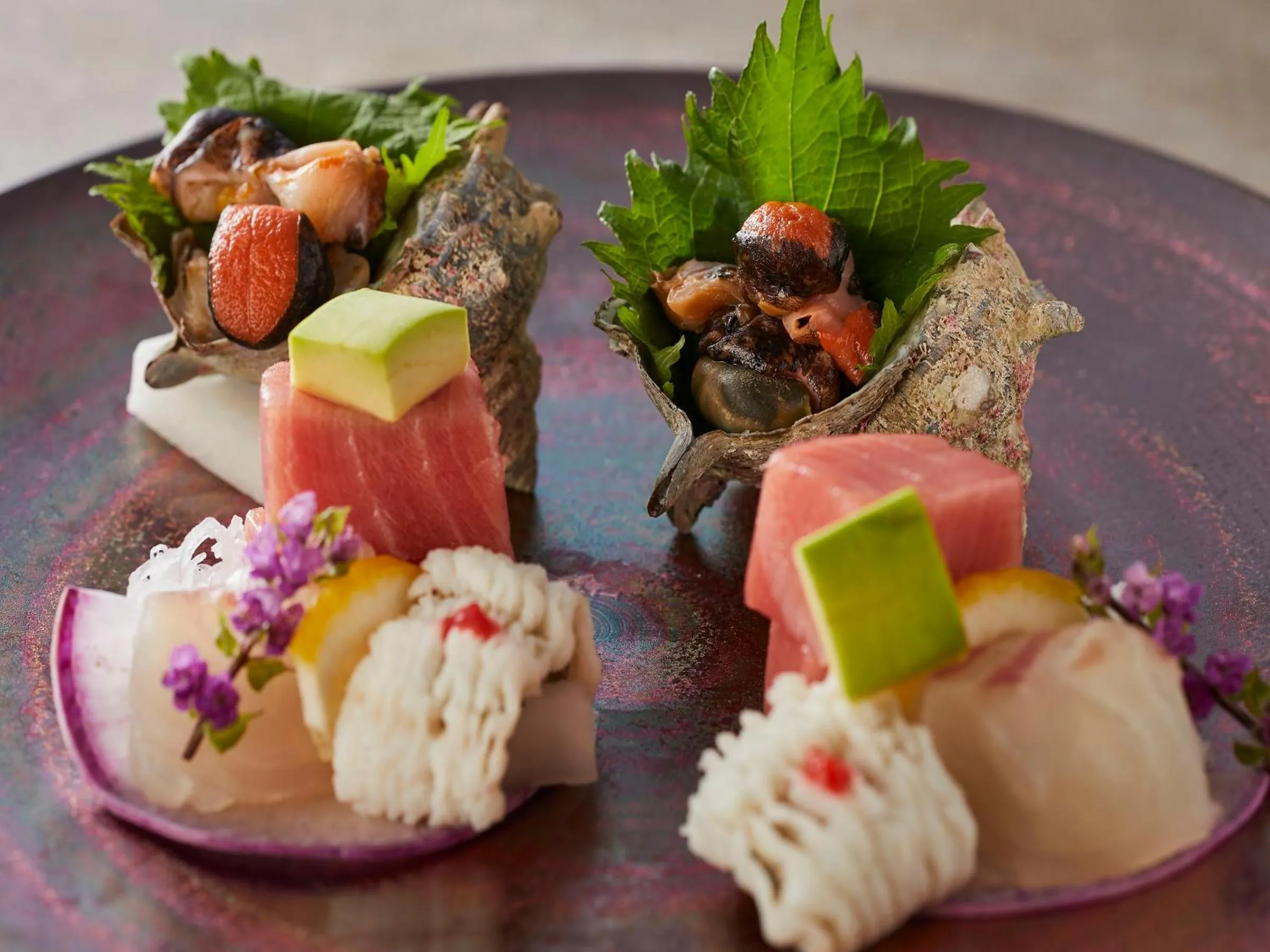 Dinner in KAMENOI HOTEL Yamato Heguri