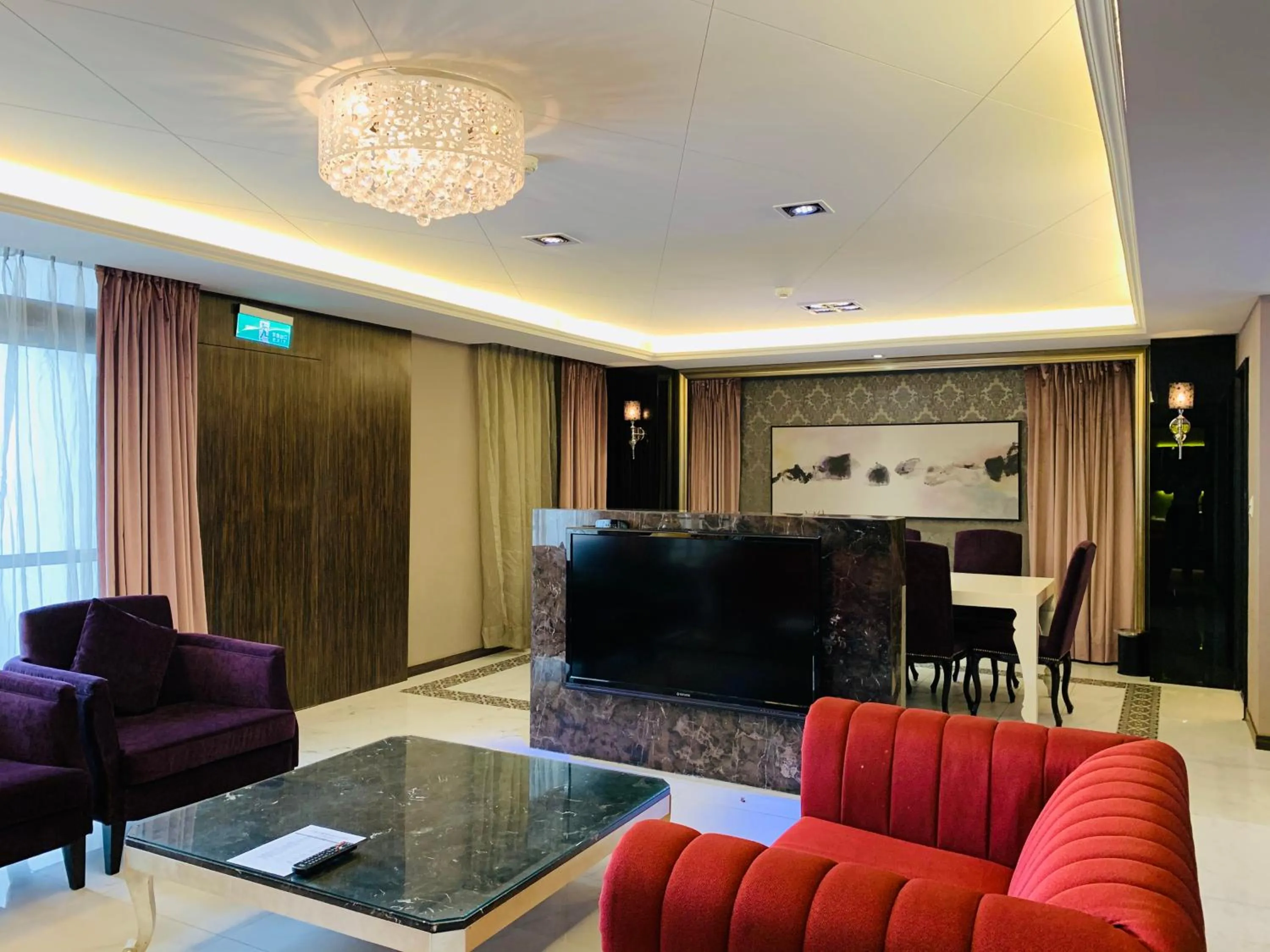 Living room in Ramada Encore By Wyndham Hualien