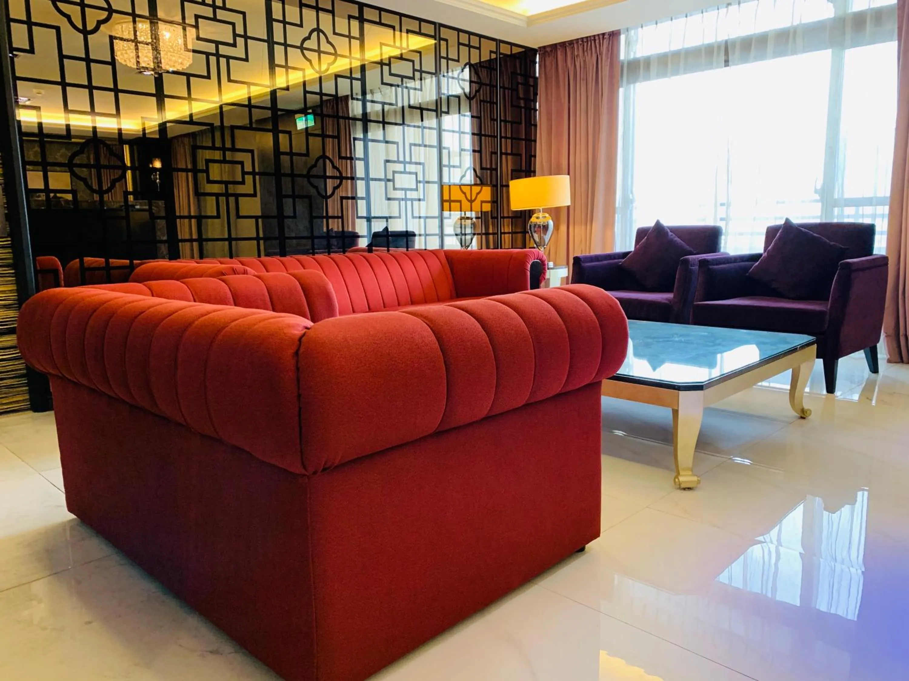 Living room in Ramada Encore By Wyndham Hualien