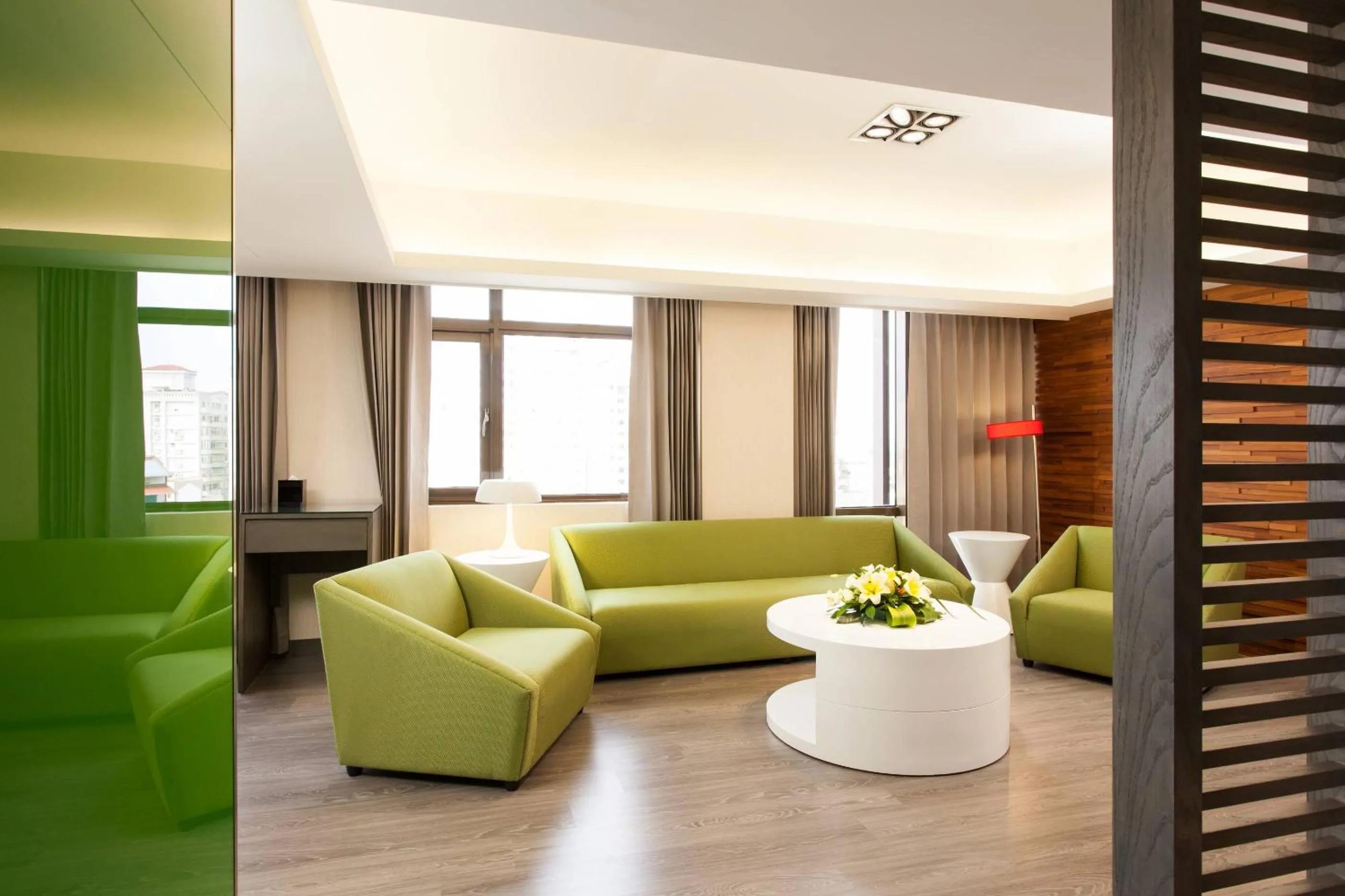 Living room in Ramada Encore By Wyndham Hualien