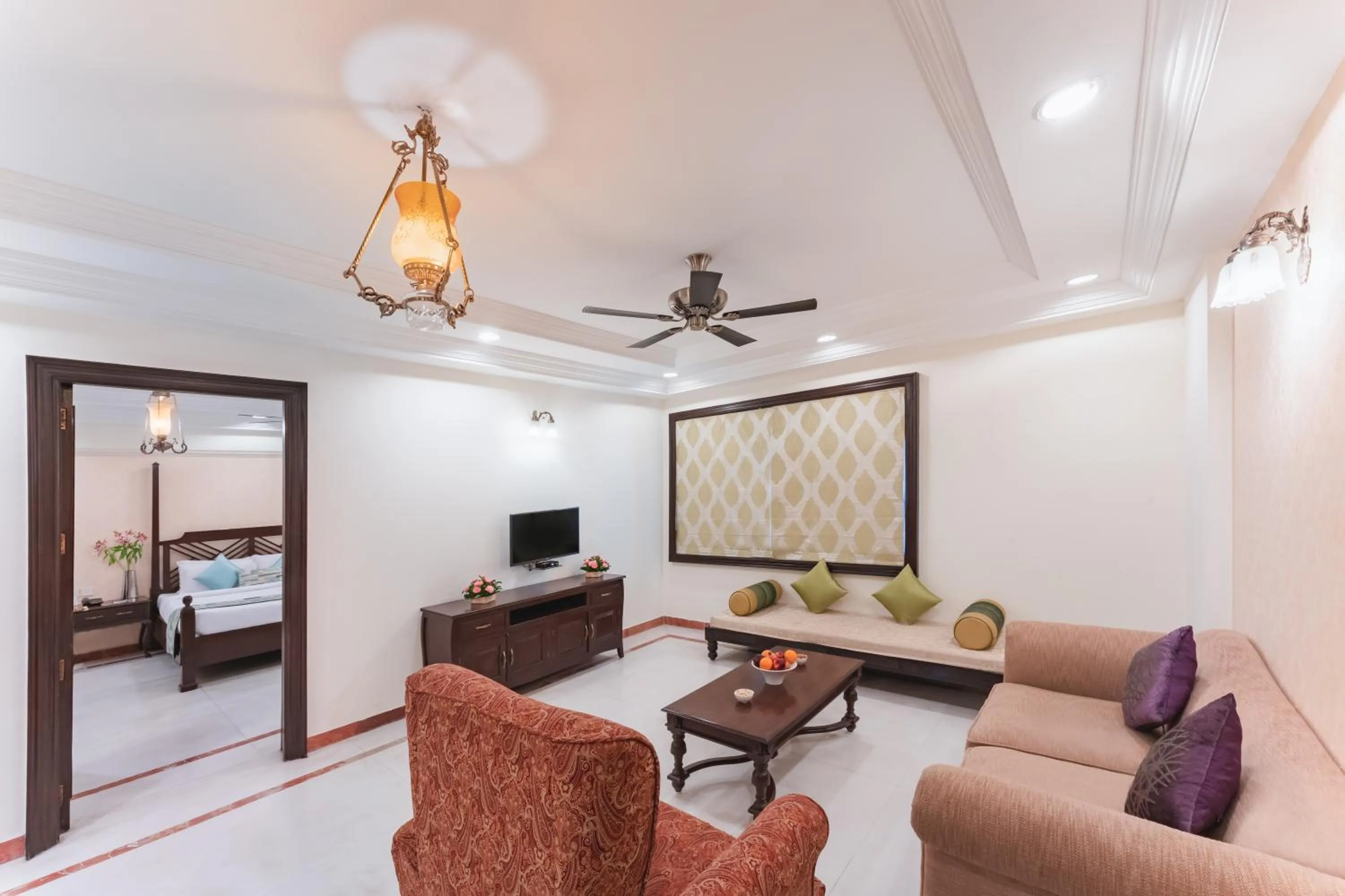 Seating area in Shree Vallabh Vilas Lords Plaza Nathdwara - Pure Veg