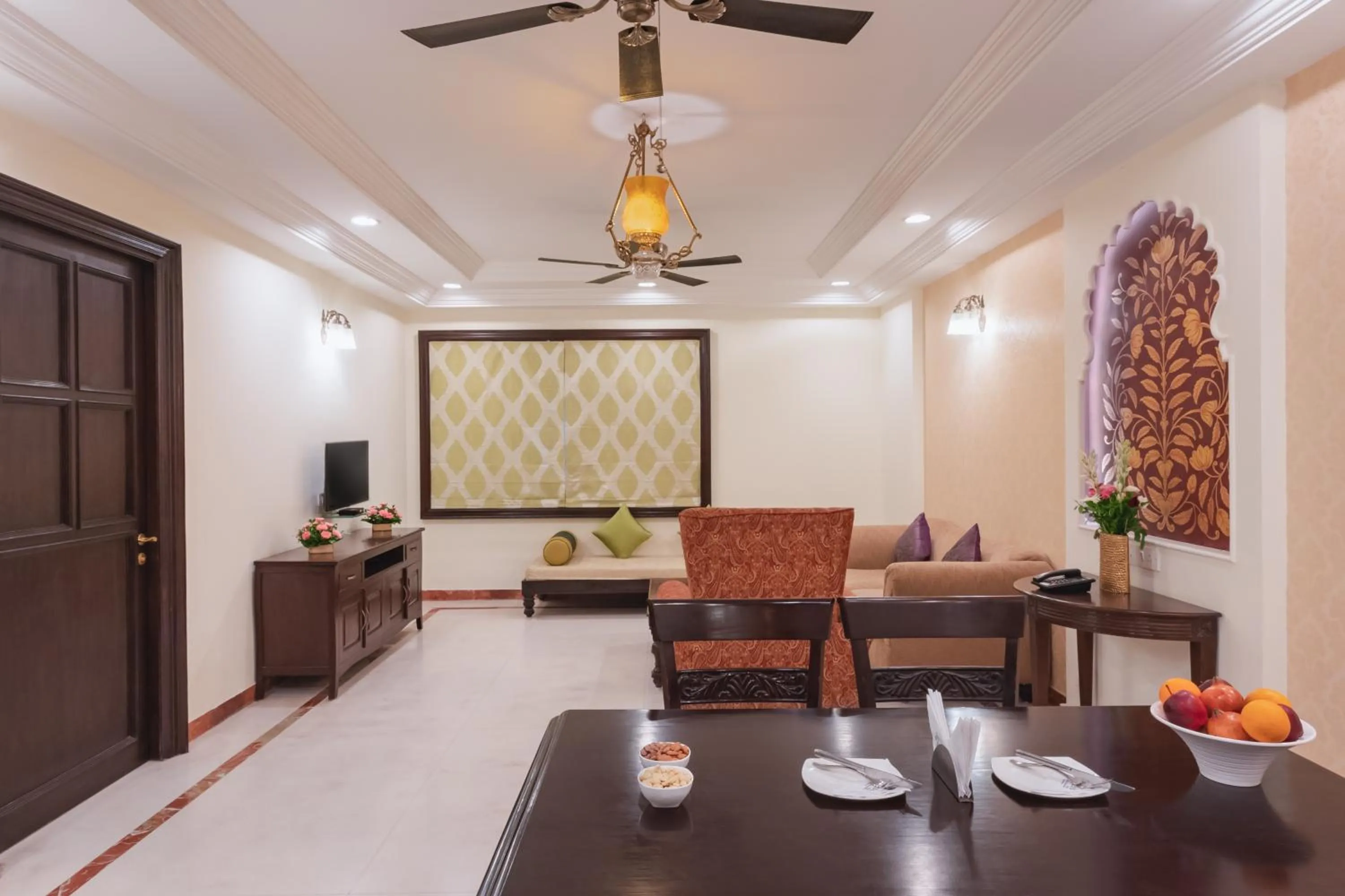 Living room in Shree Vallabh Vilas Lords Plaza Nathdwara - Pure Veg