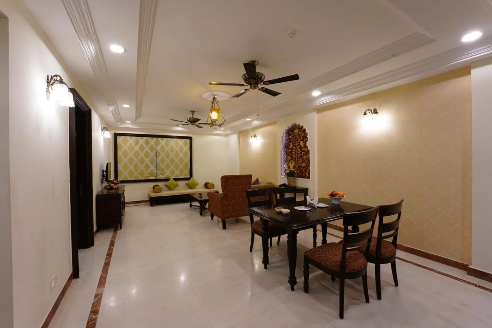 Living room in Shree Vallabh Vilas Lords Plaza Nathdwara - Pure Veg