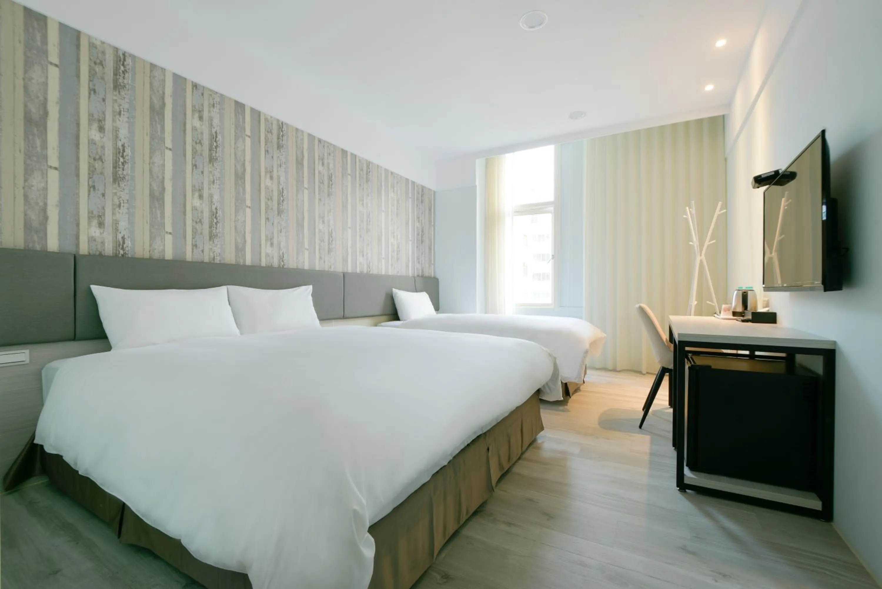 Bed in Fengjia JinRui Hotel