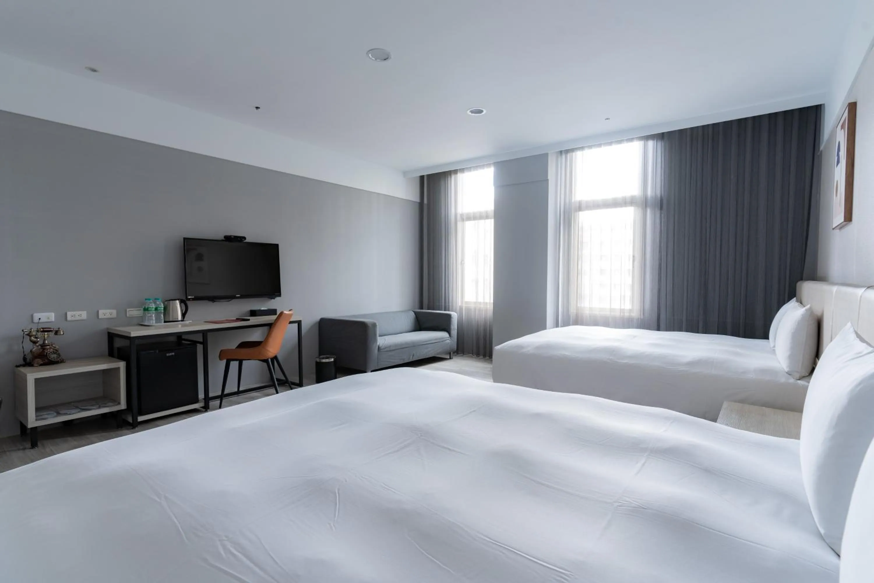 Bed in Fengjia JinRui Hotel