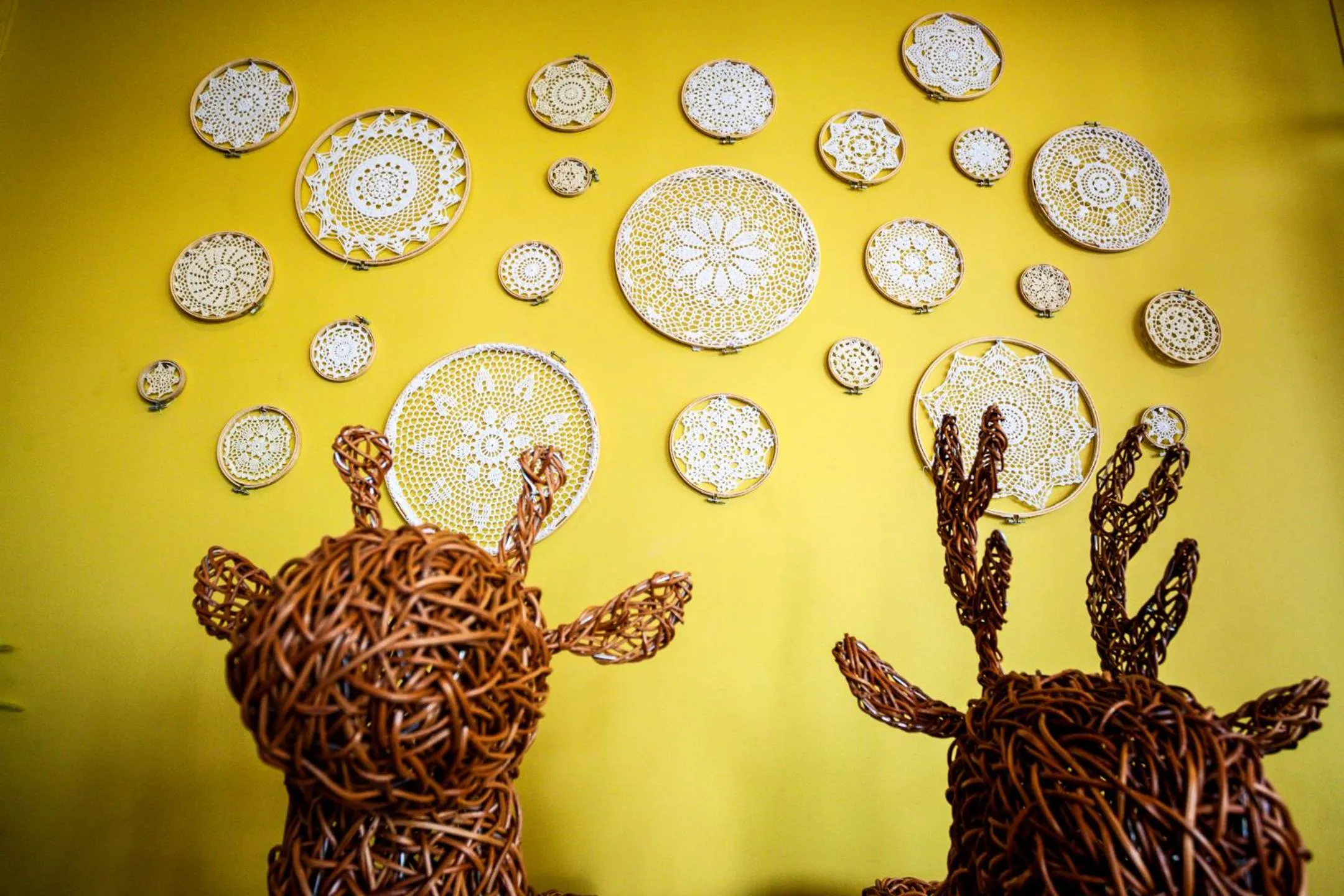 Decorative detail in Baan Suan Krung Kao