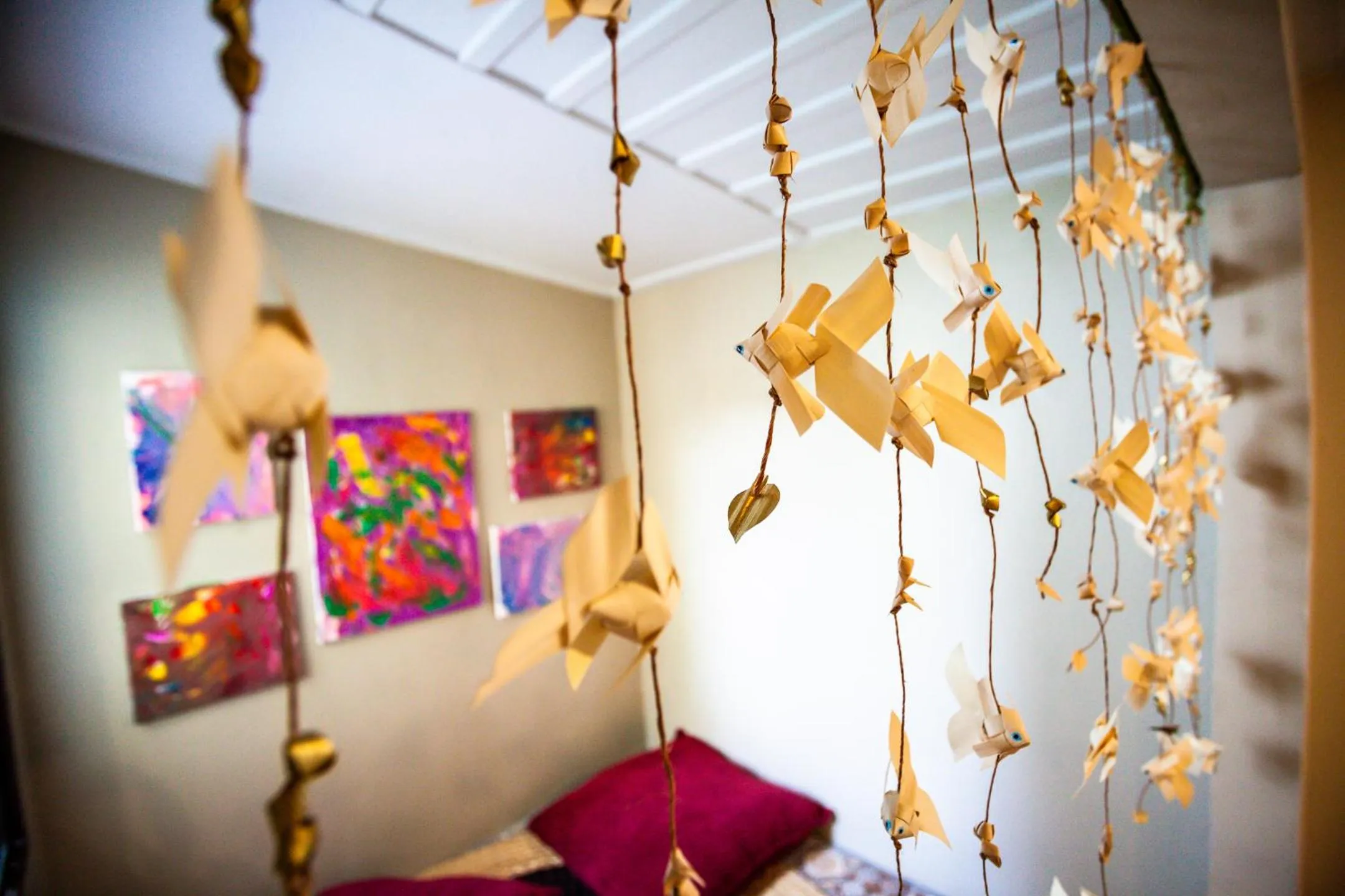 Decorative detail in Baan Suan Krung Kao