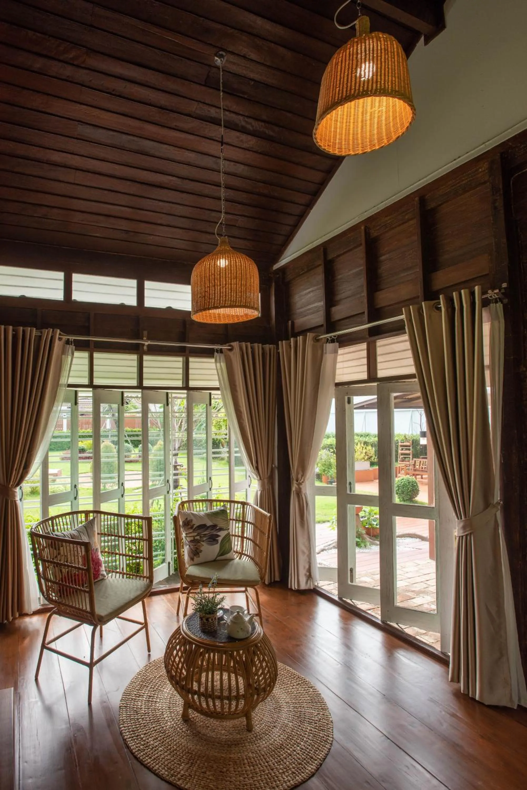 Living room in Baan Suan Krung Kao