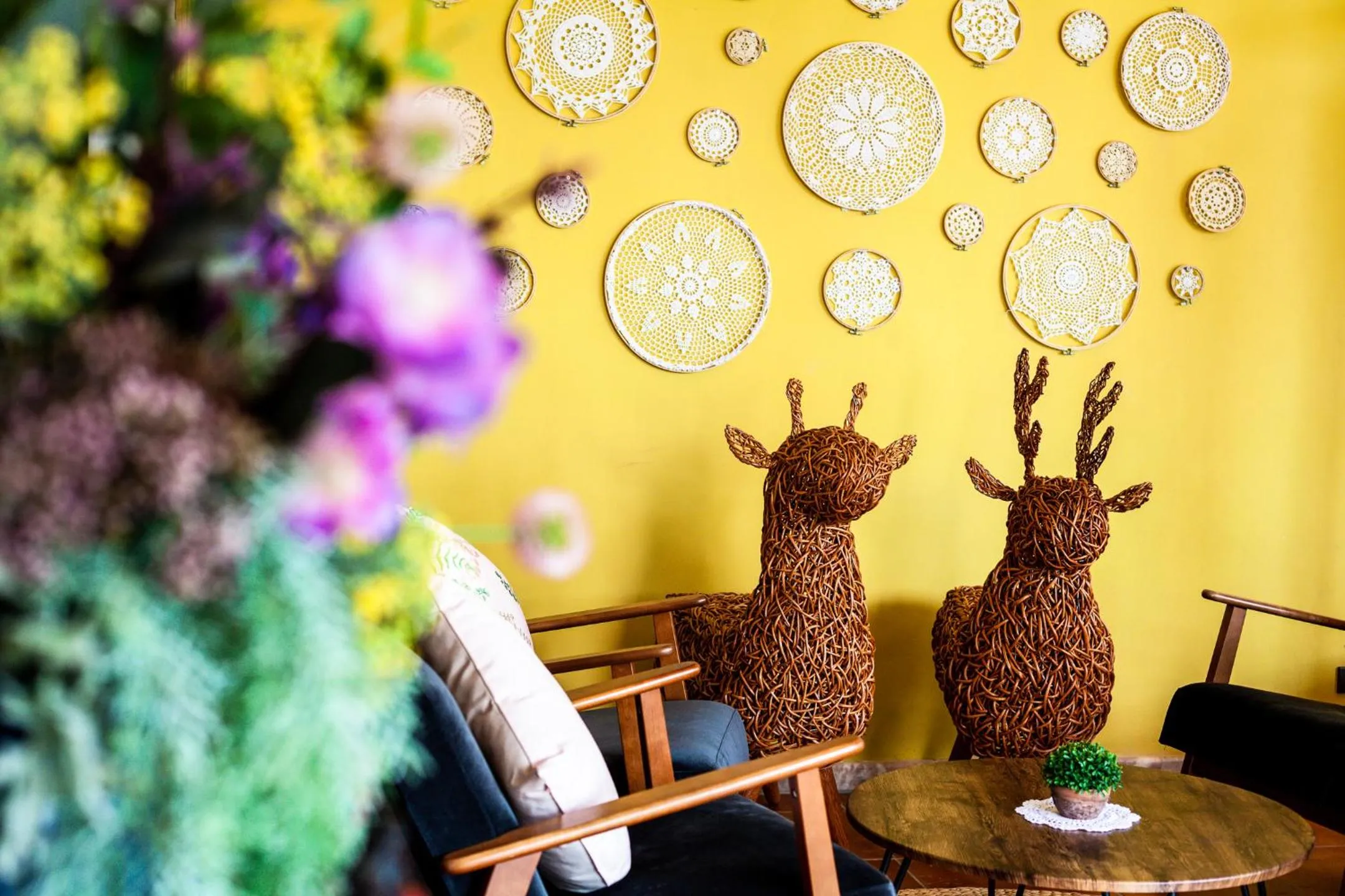 Decorative detail in Baan Suan Krung Kao