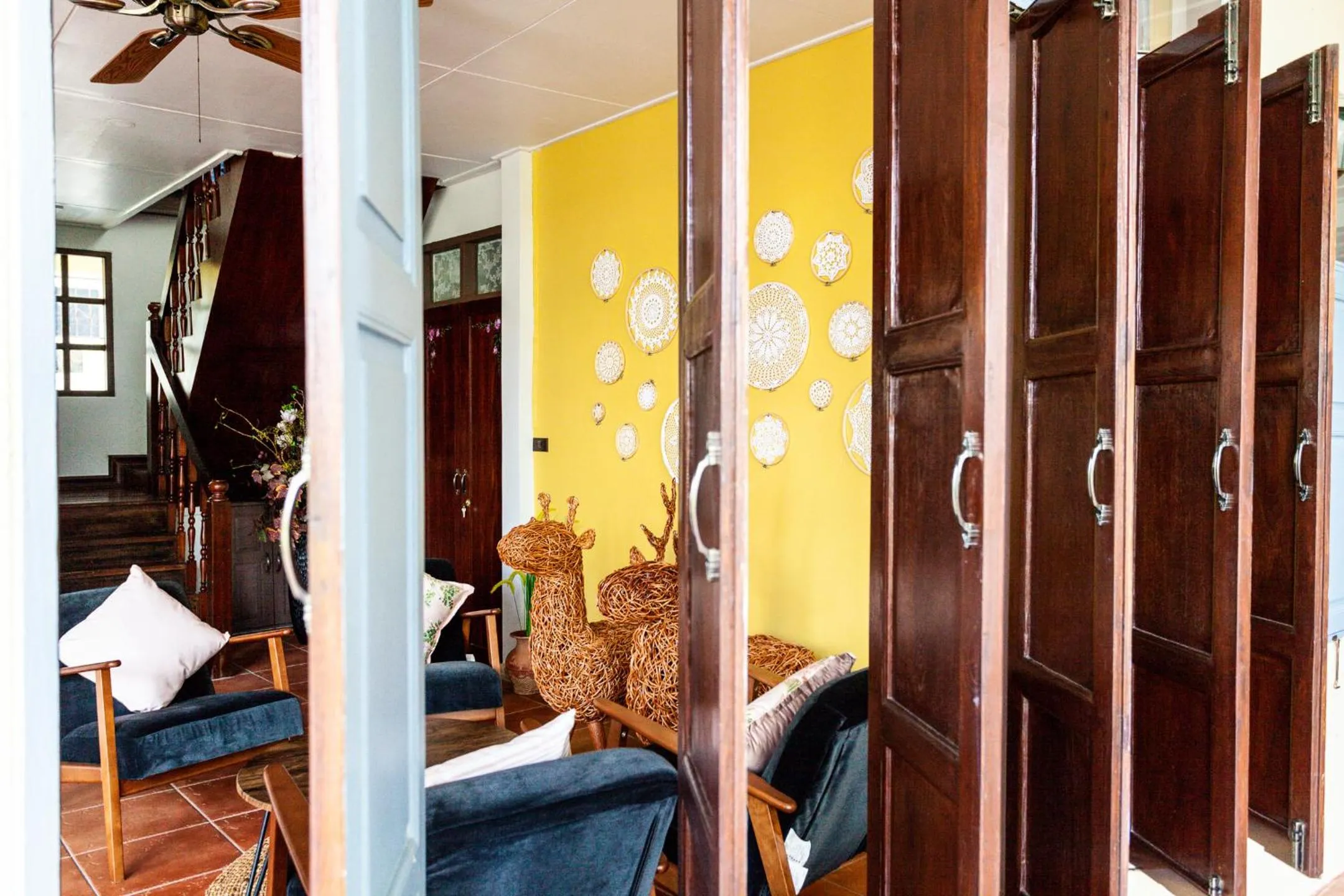 Living room in Baan Suan Krung Kao