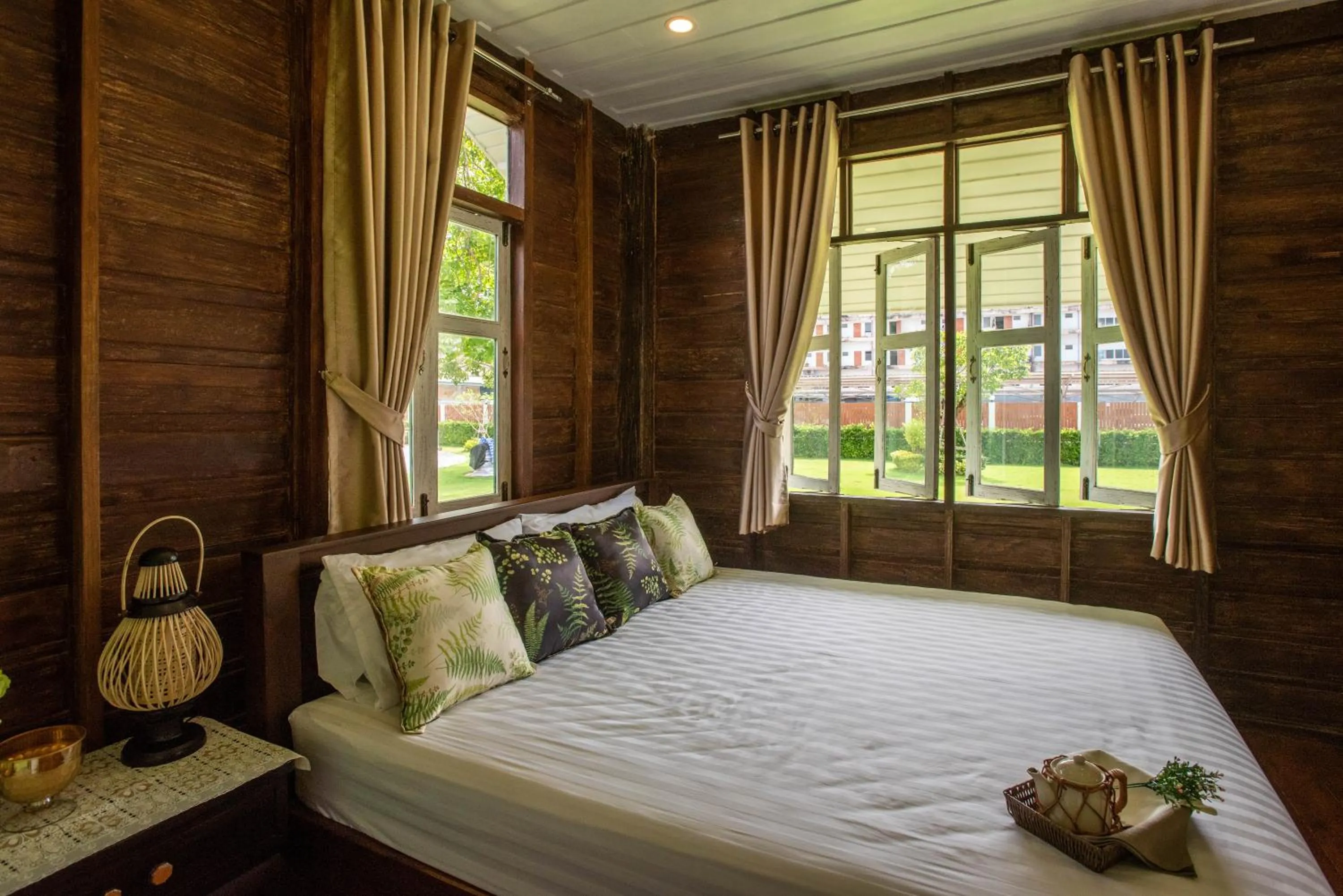 Bed in Baan Suan Krung Kao