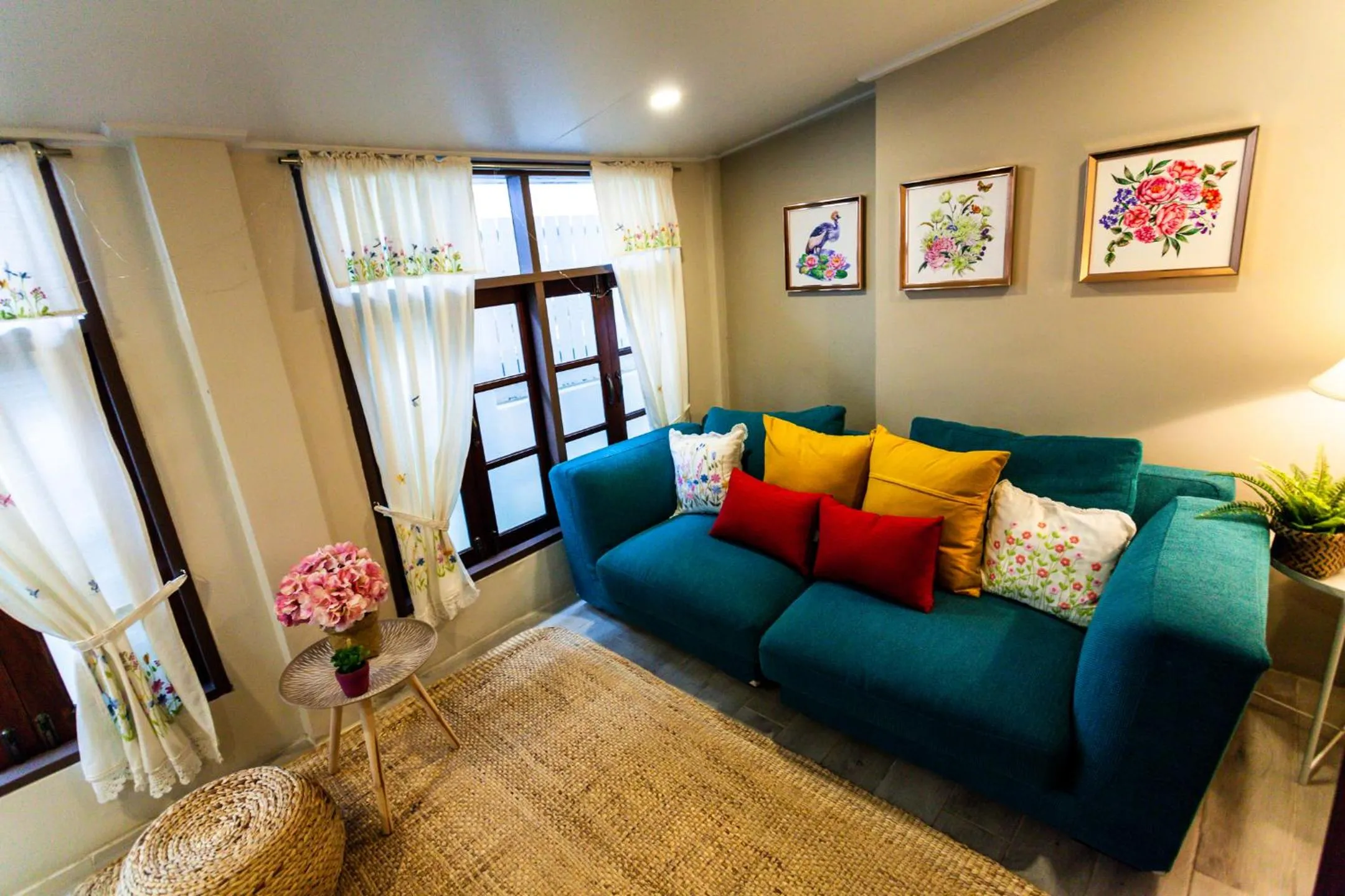 Living room in Baan Suan Krung Kao