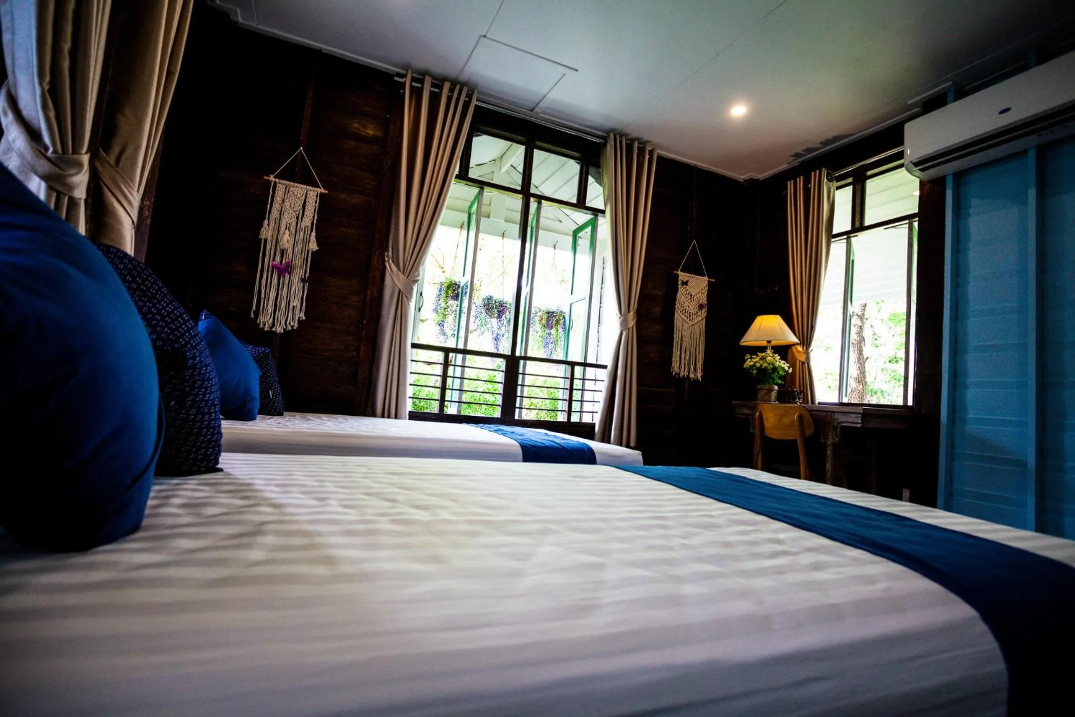 Bed in Baan Suan Krung Kao