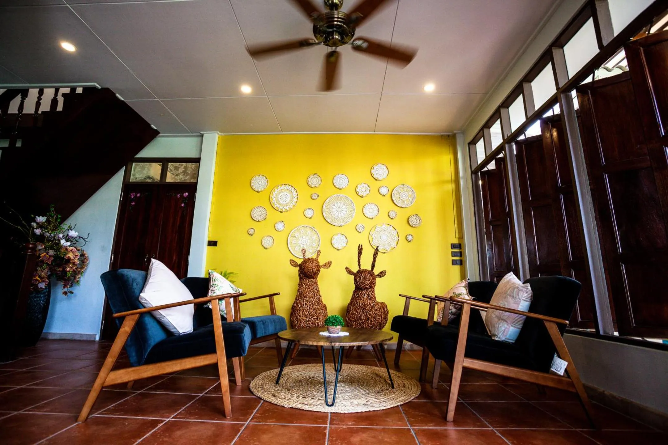 Living room in Baan Suan Krung Kao