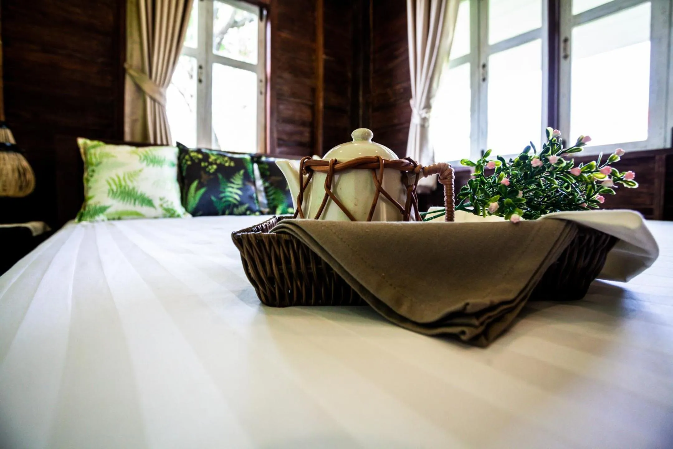 Bed in Baan Suan Krung Kao