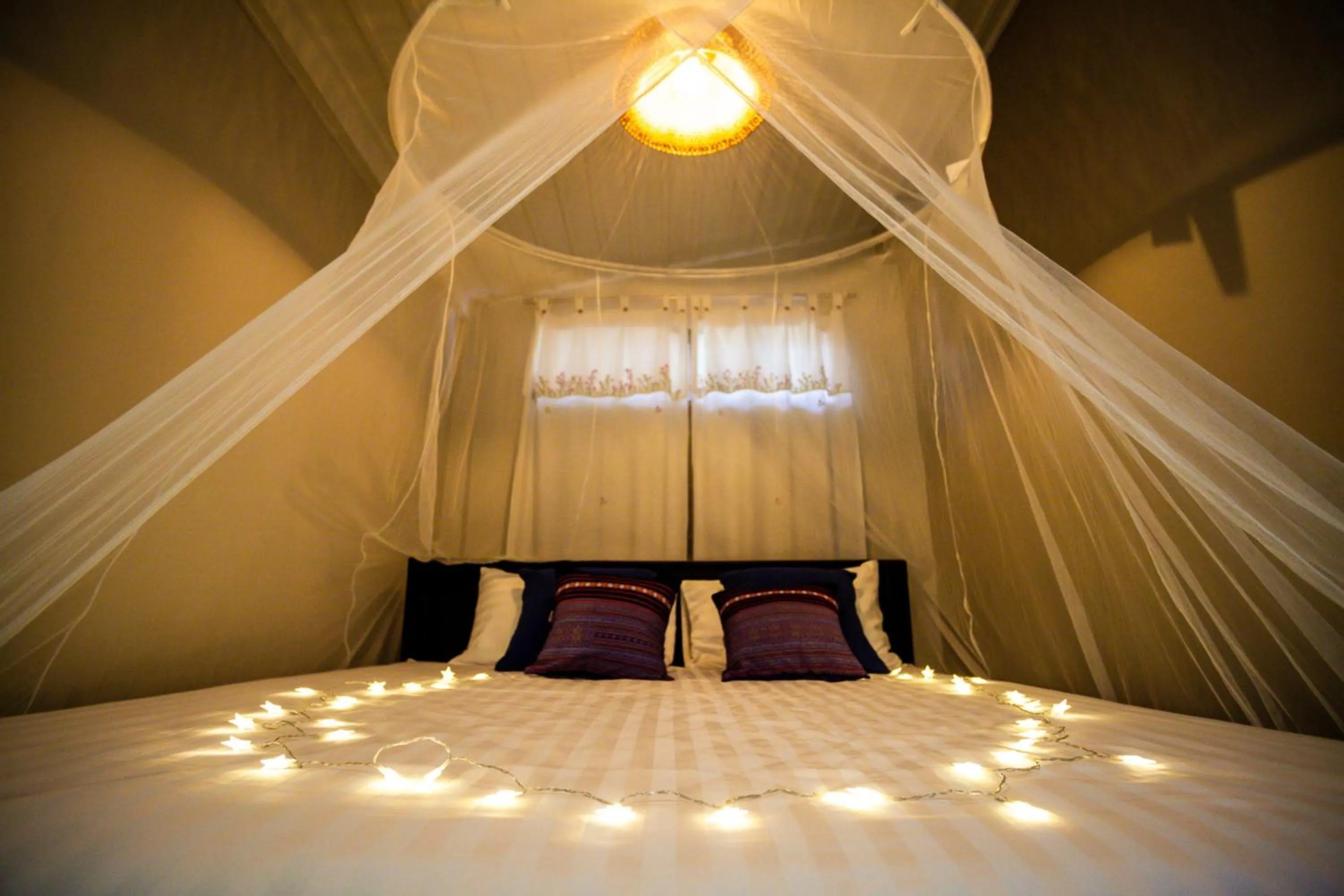 Bed in Baan Suan Krung Kao