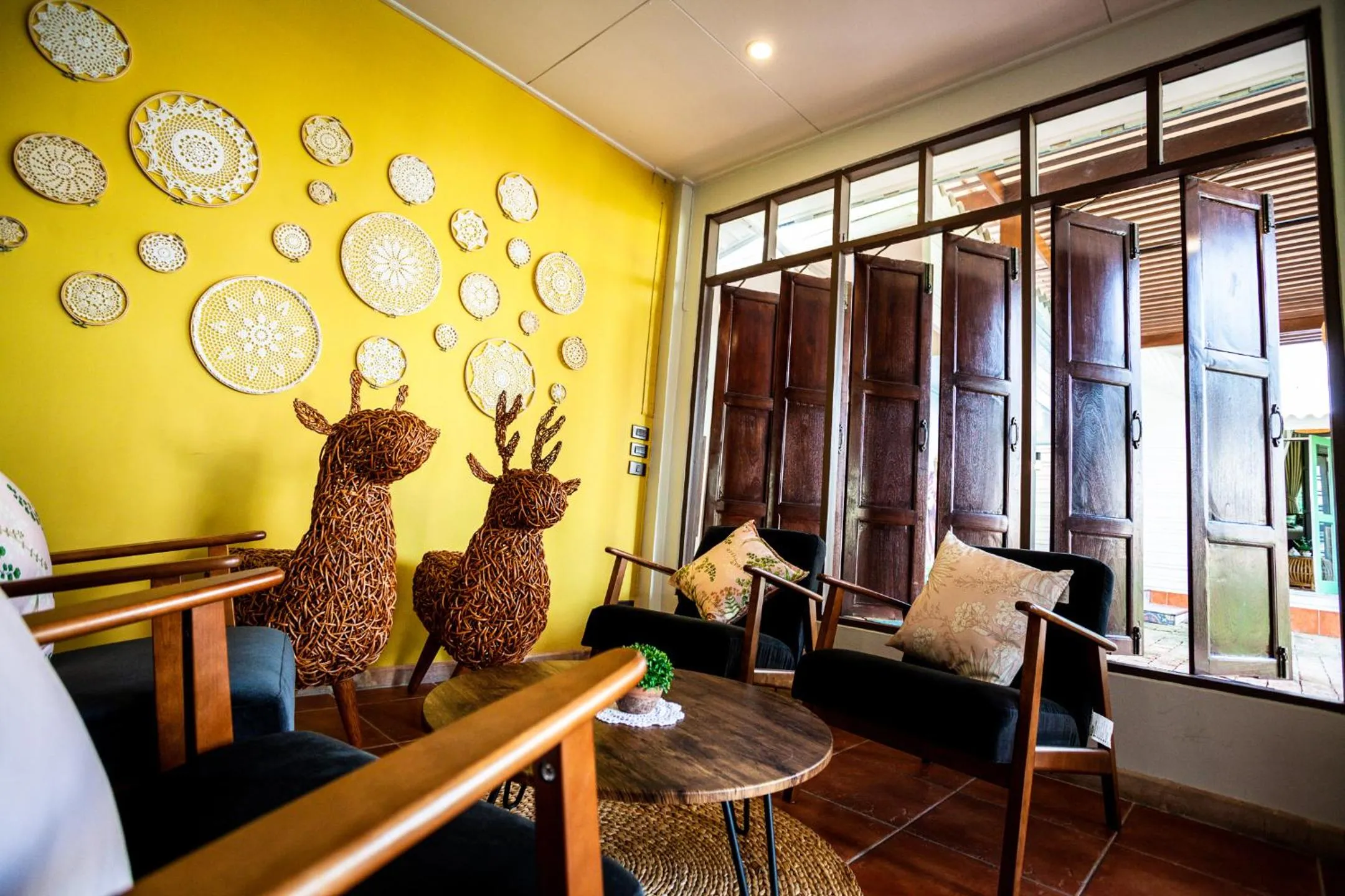 Living room in Baan Suan Krung Kao