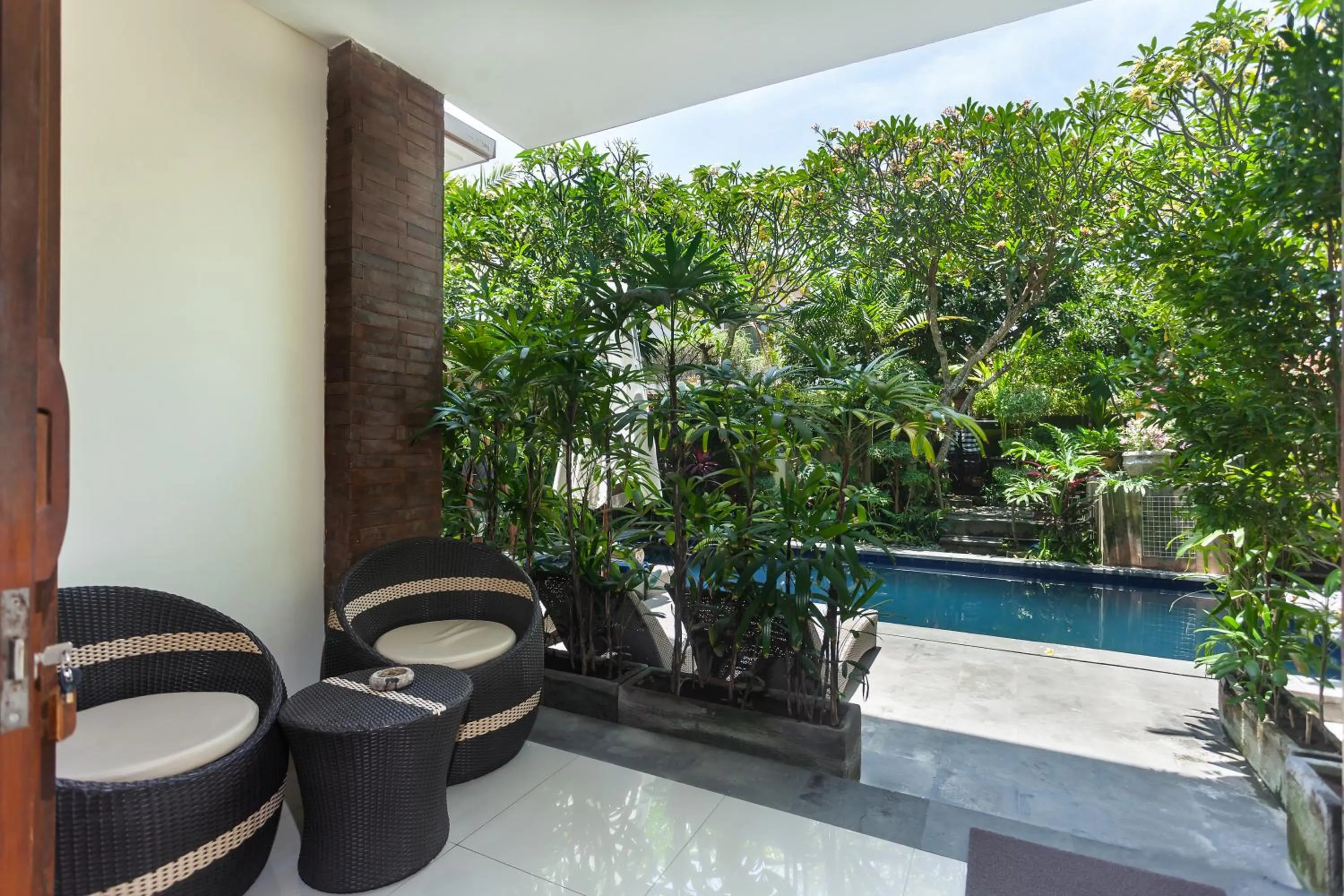 Garden view in Anindya Sanur