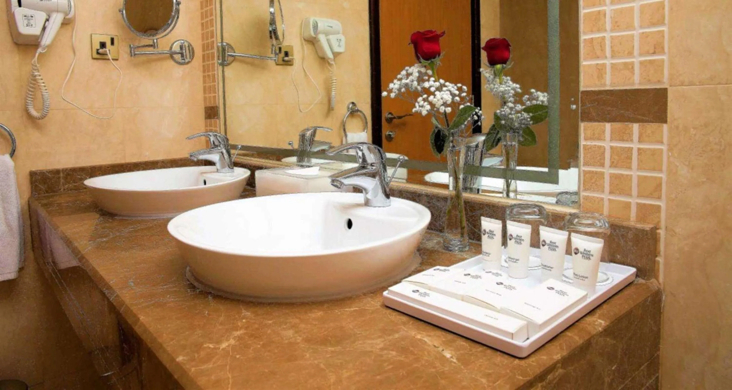 Bathroom in Best Western Plus Mahboula