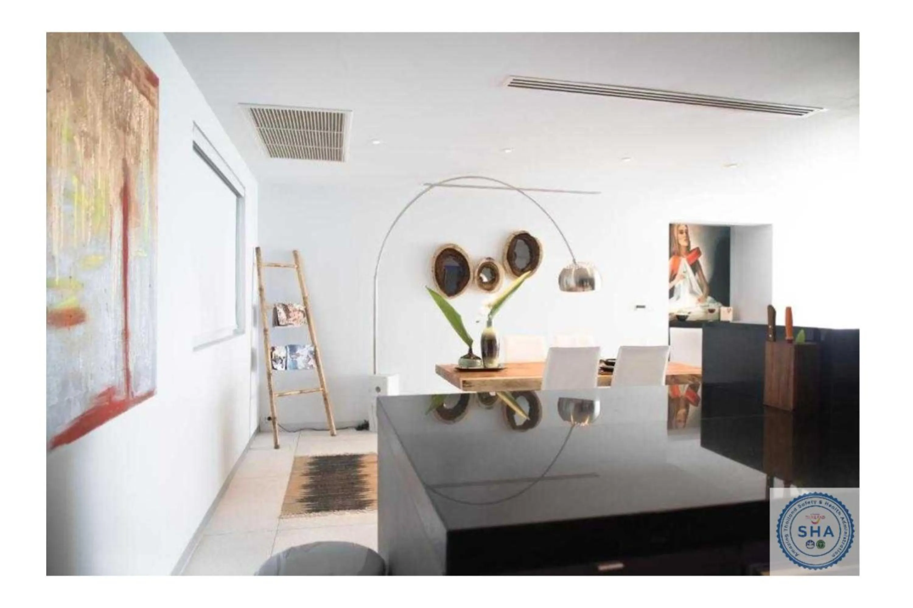 Bed in Panorama Samui Residences