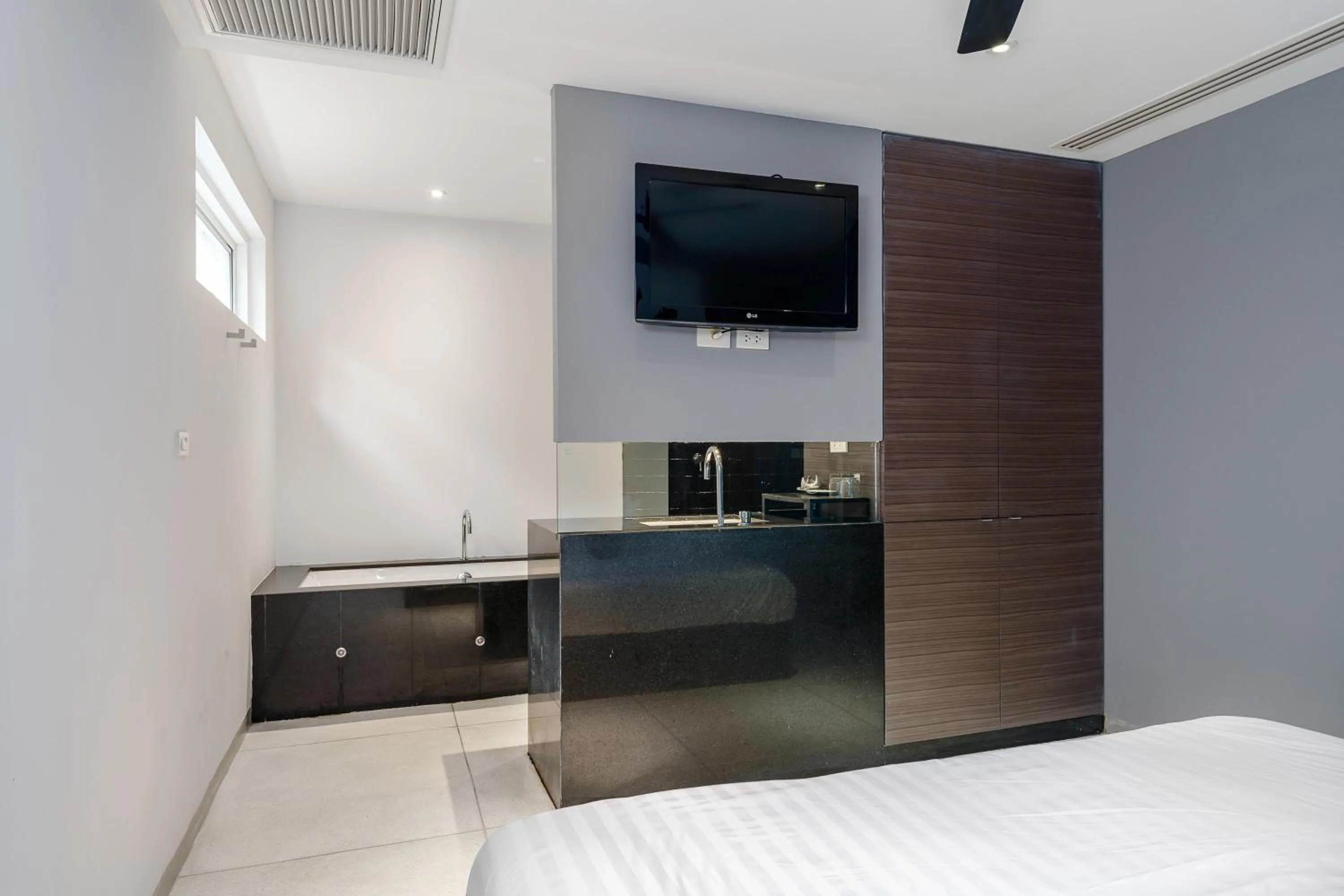 Bed in Panorama Samui Residences