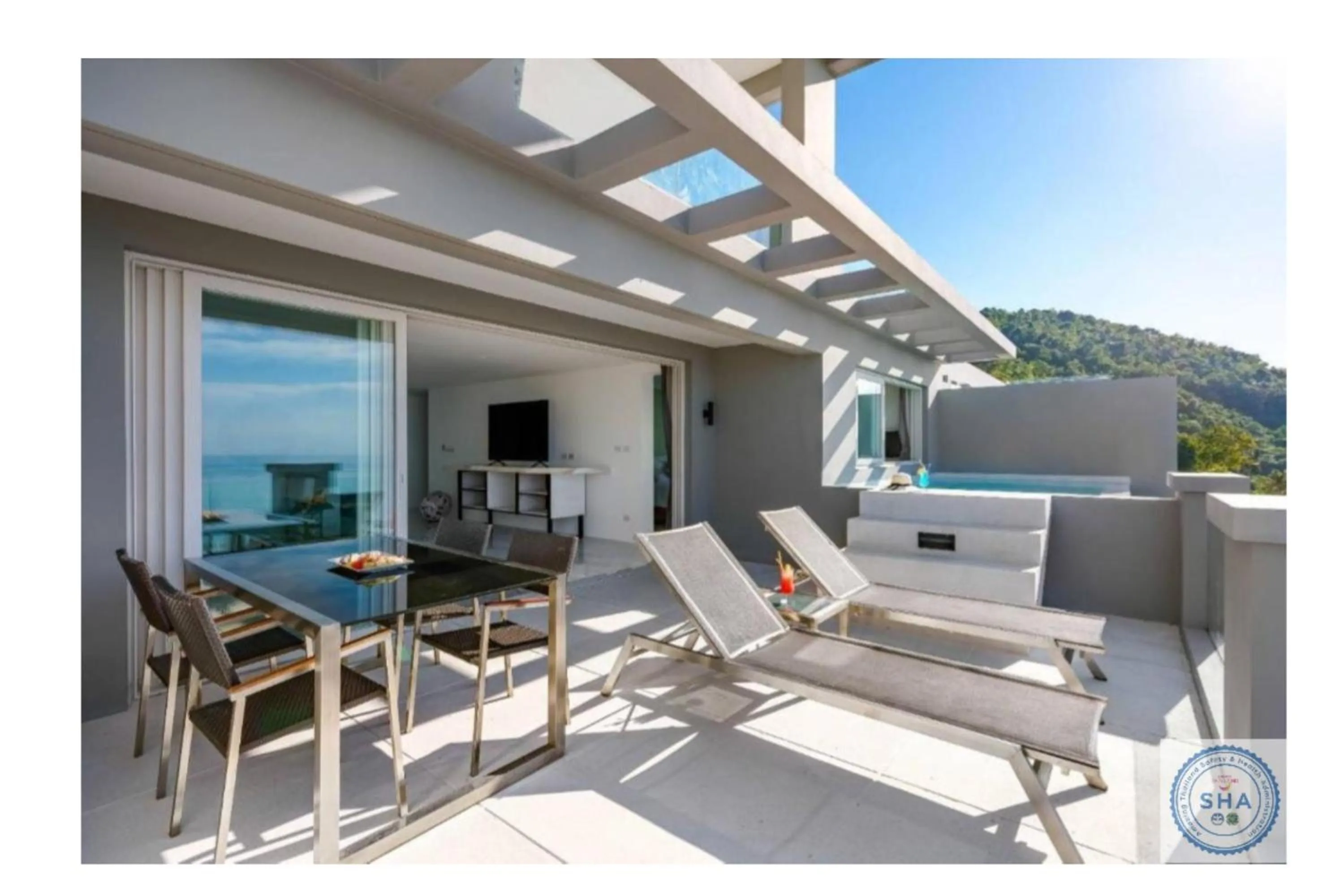 Balcony/Terrace in Panorama Samui Residences