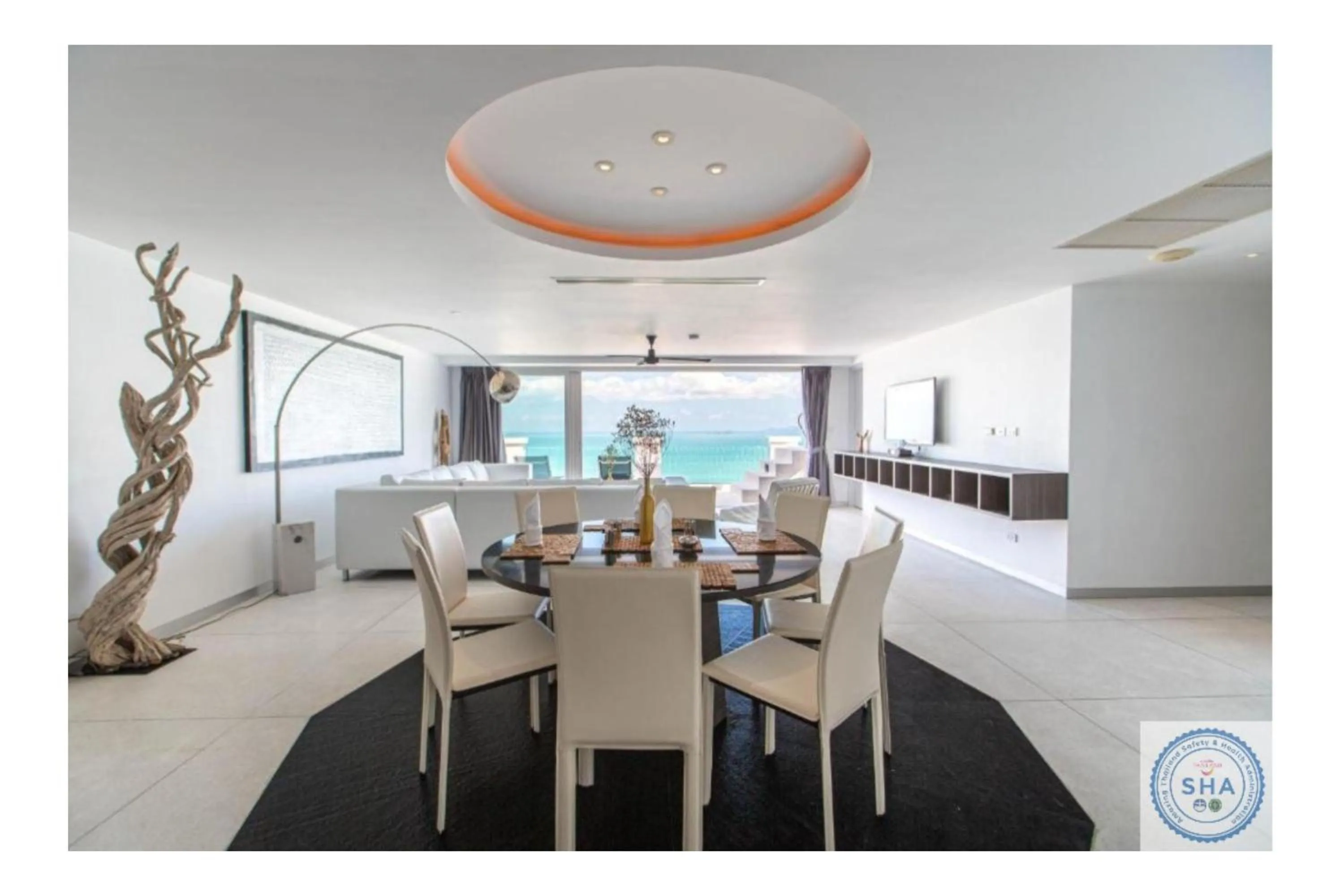 Living room in Panorama Samui Residences