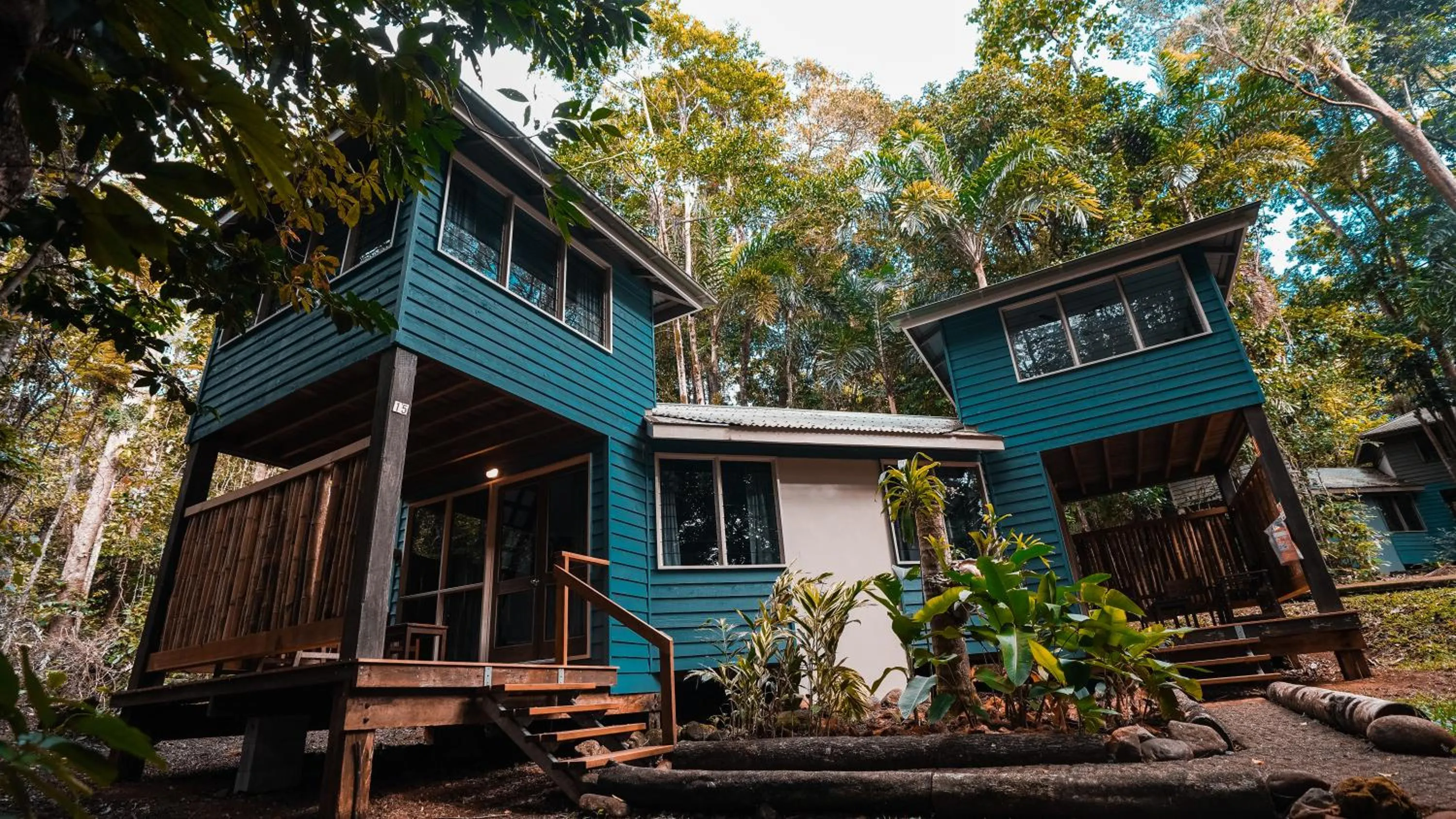 Property building in Ferntree Rainforest Lodge
