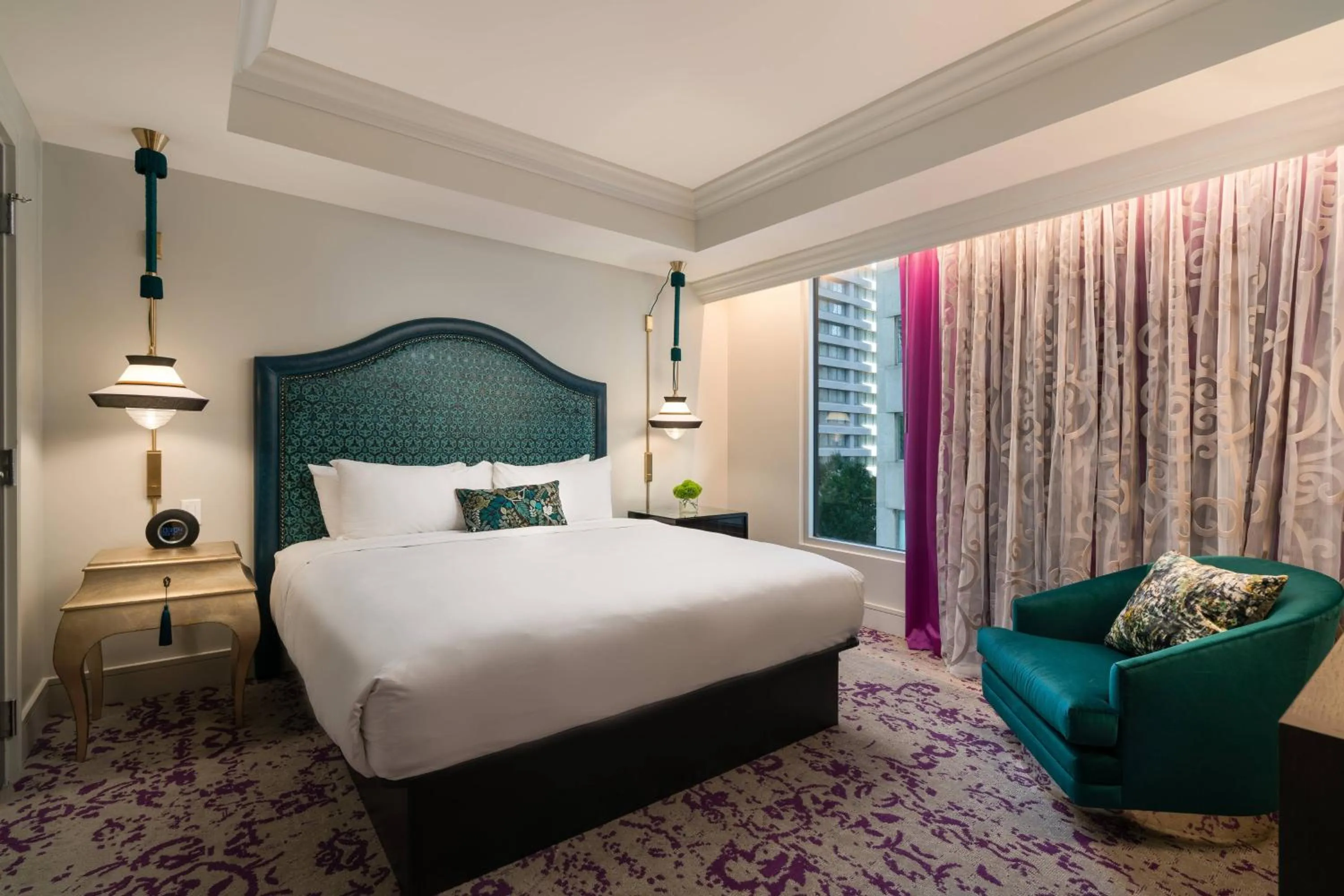 Bedroom, Bed in Grand Bohemian Charlotte, Autograph Collection