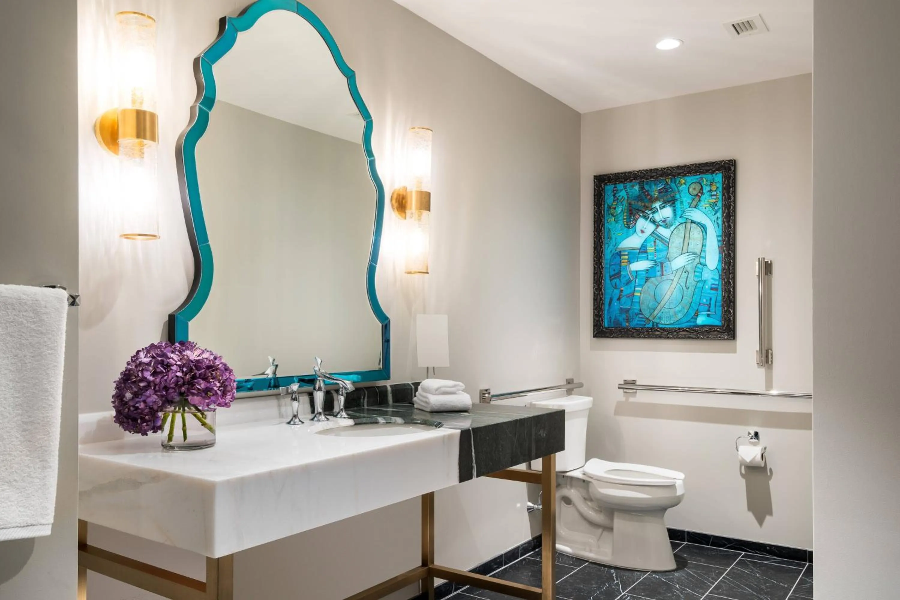 Bathroom in Grand Bohemian Charlotte, Autograph Collection