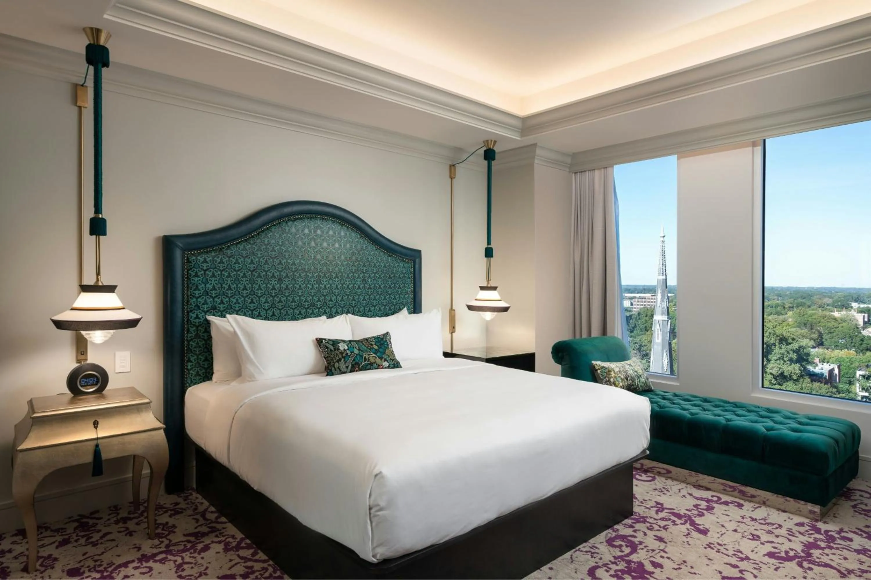 Bedroom, Bed in Grand Bohemian Charlotte, Autograph Collection