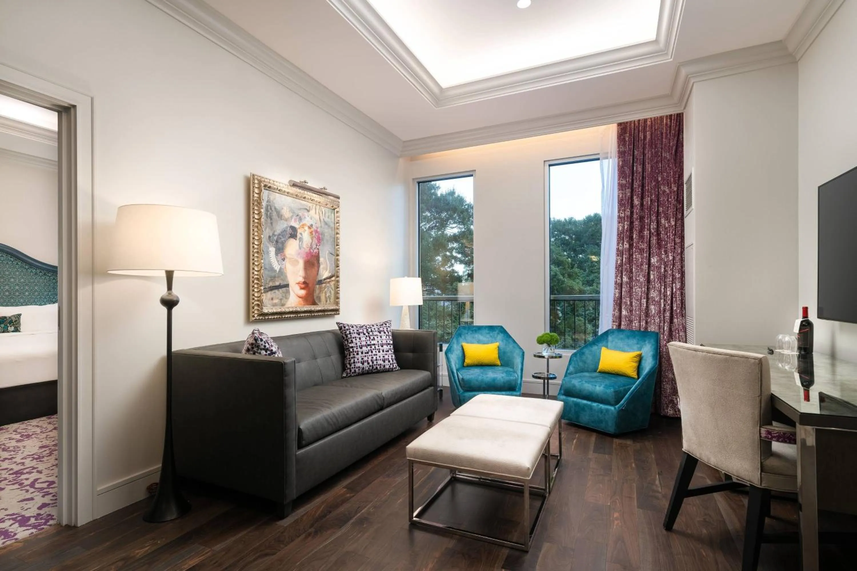 Bedroom in Grand Bohemian Charlotte, Autograph Collection