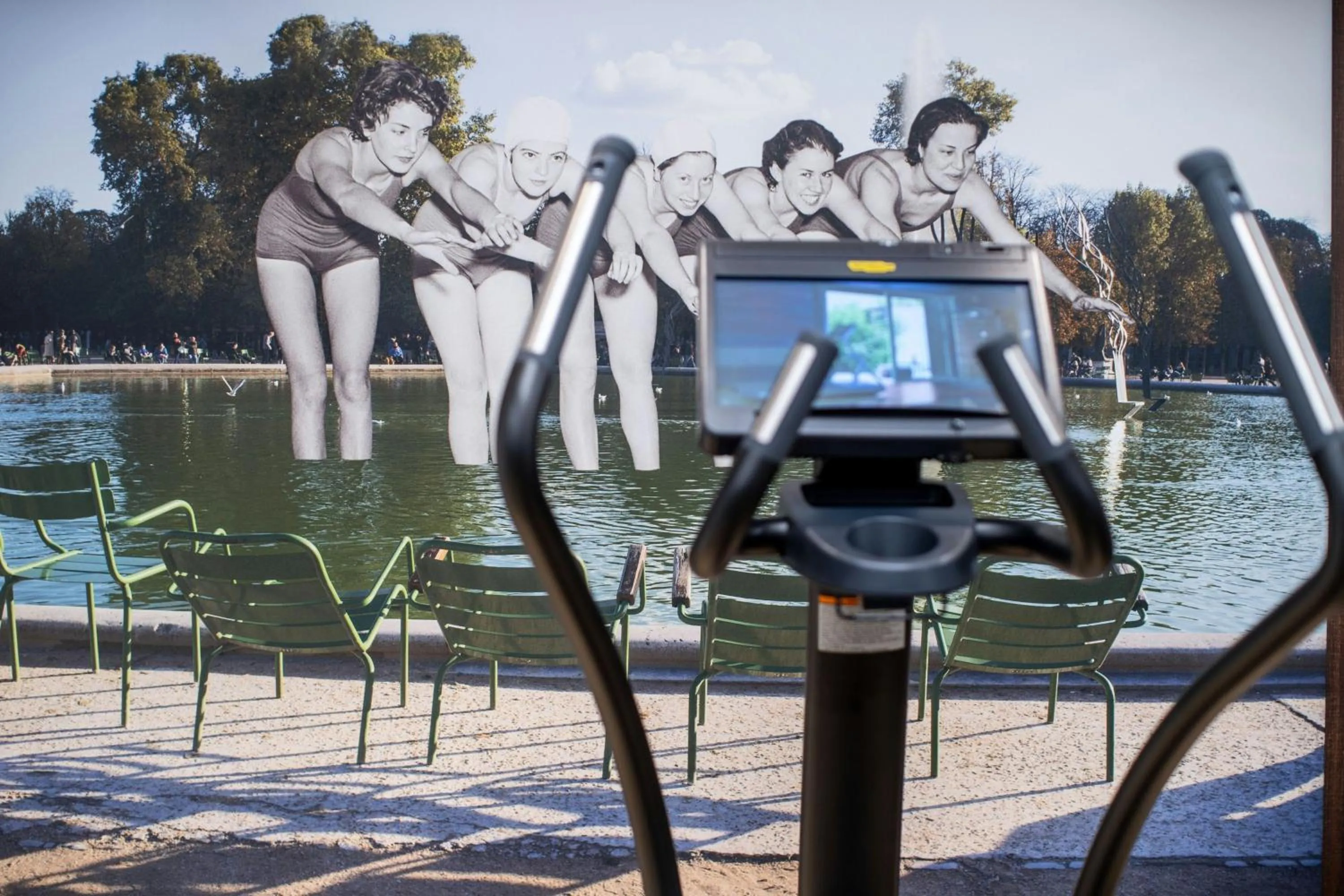 Fitness centre/facilities in Courtyard by Marriott Paris Porte de Versailles