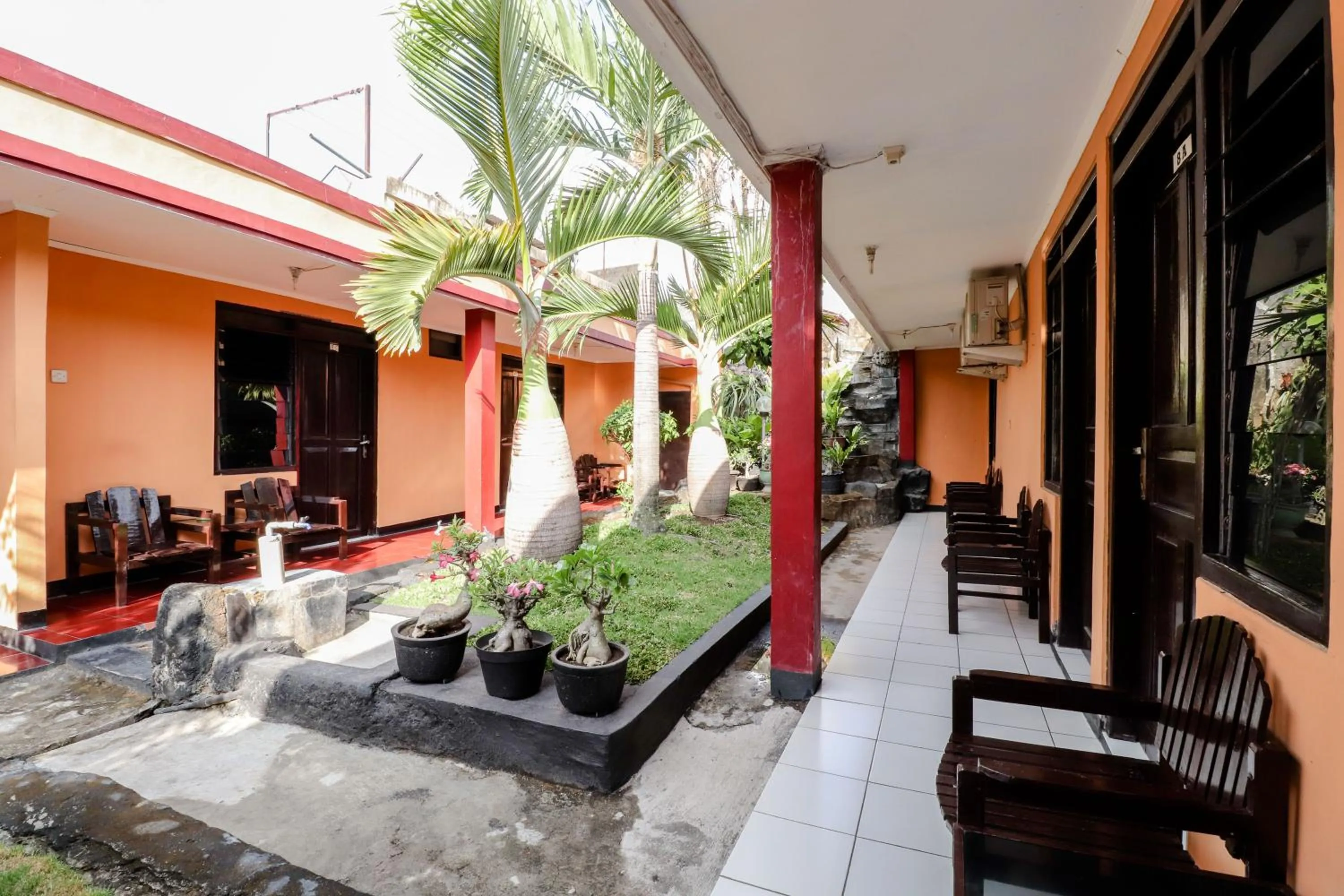 Patio in Cempaka Hotel