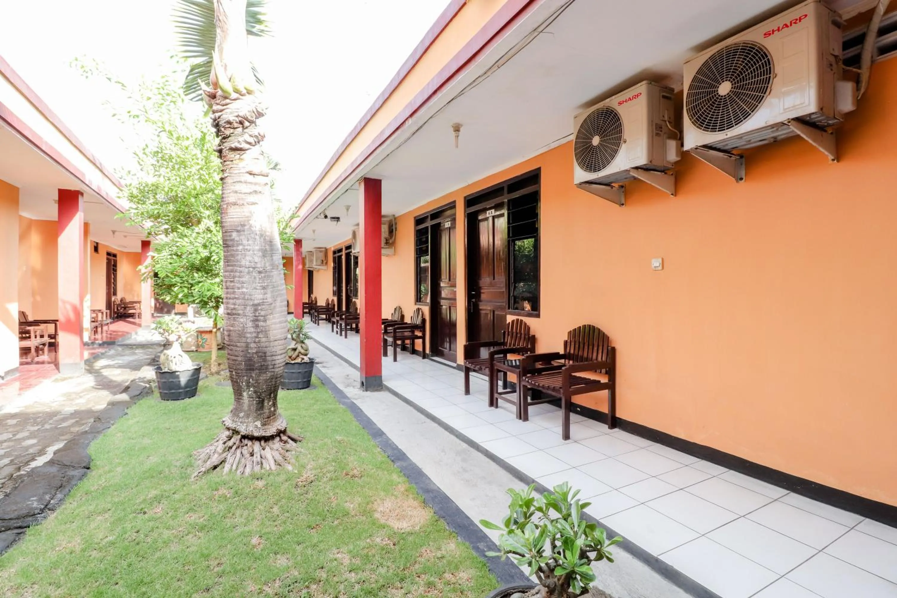 Patio in Cempaka Hotel