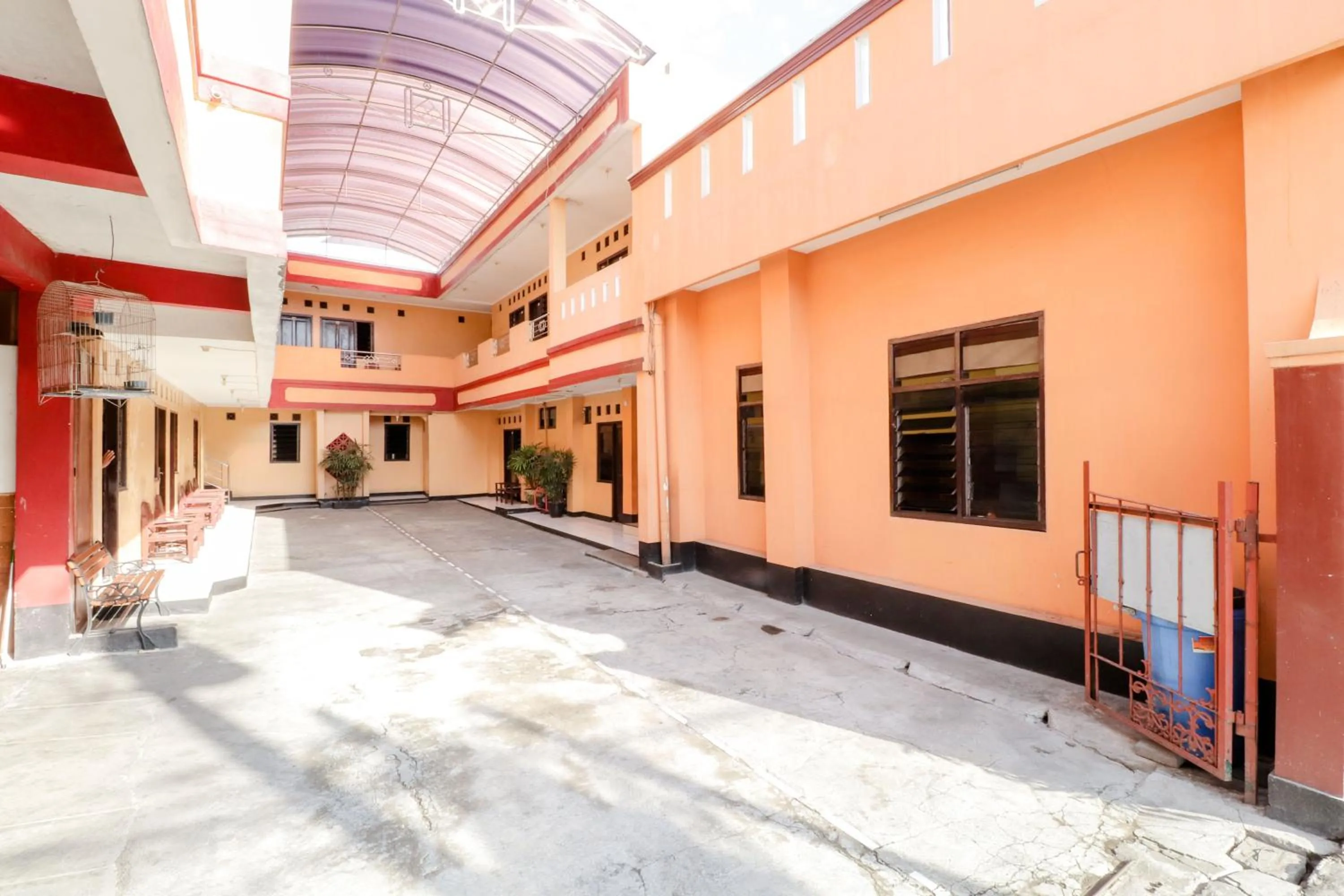 Facade/entrance in Cempaka Hotel