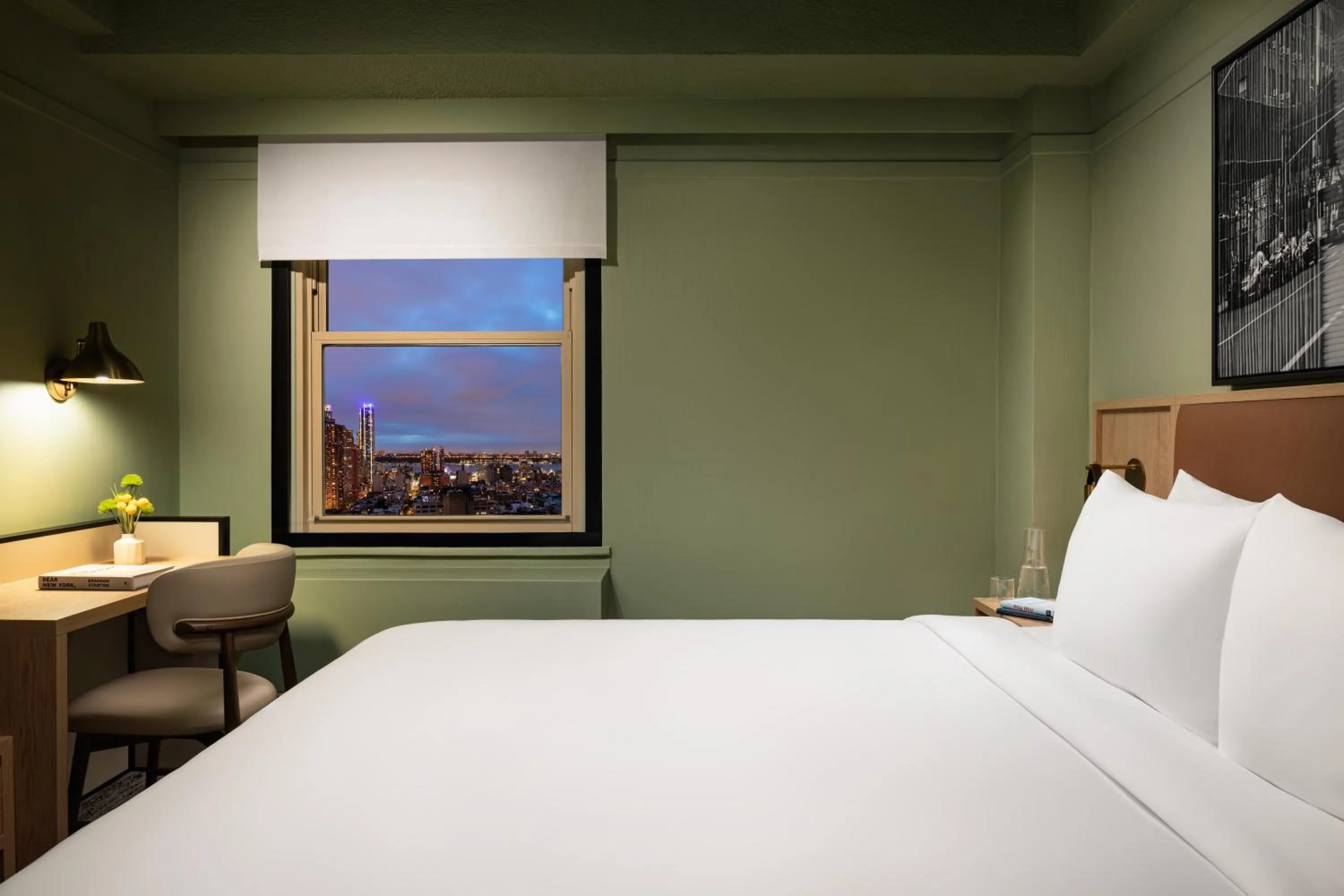 Bedroom, Bed in Row NYC at Times Square