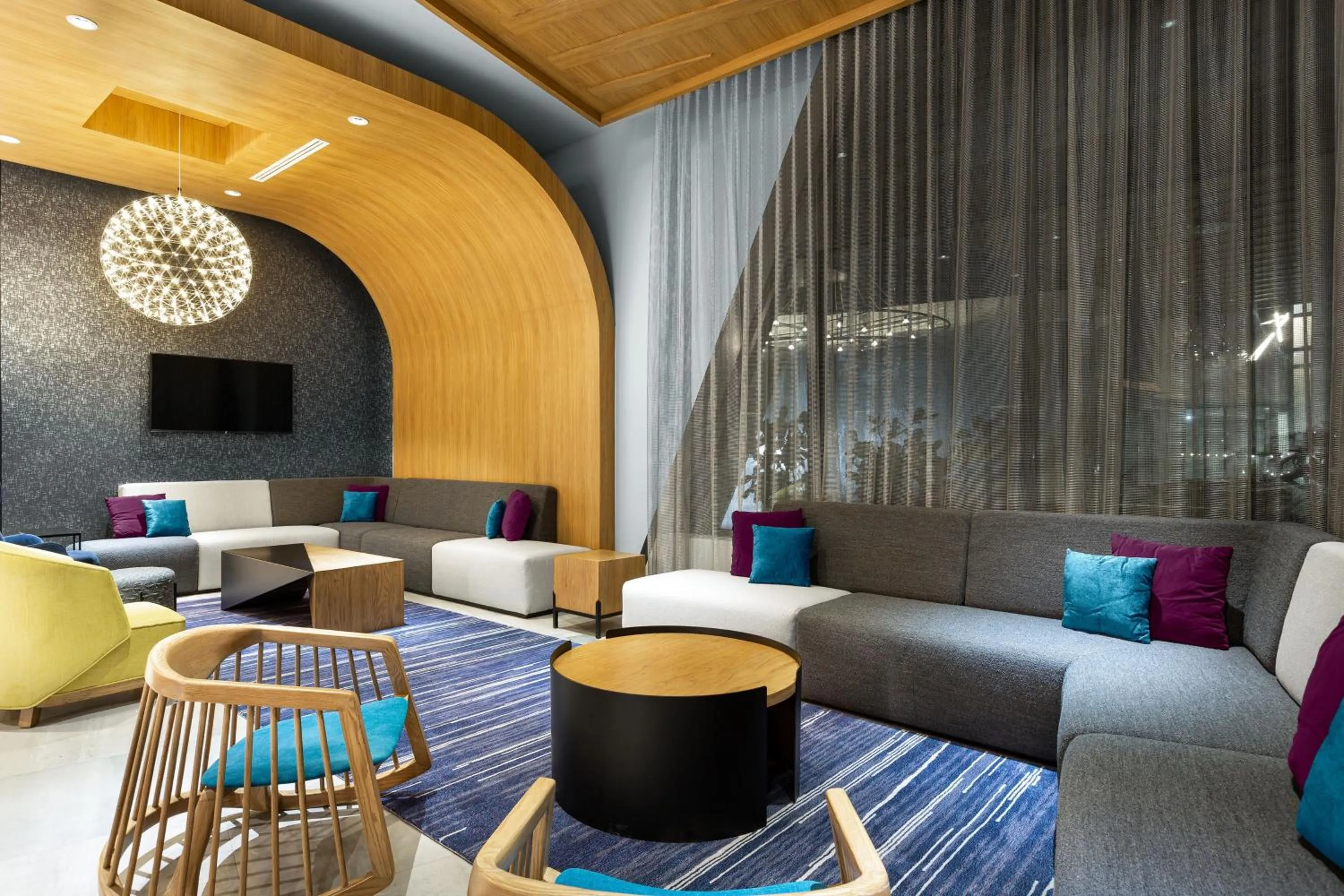 Lobby or reception in Aloft San Juan