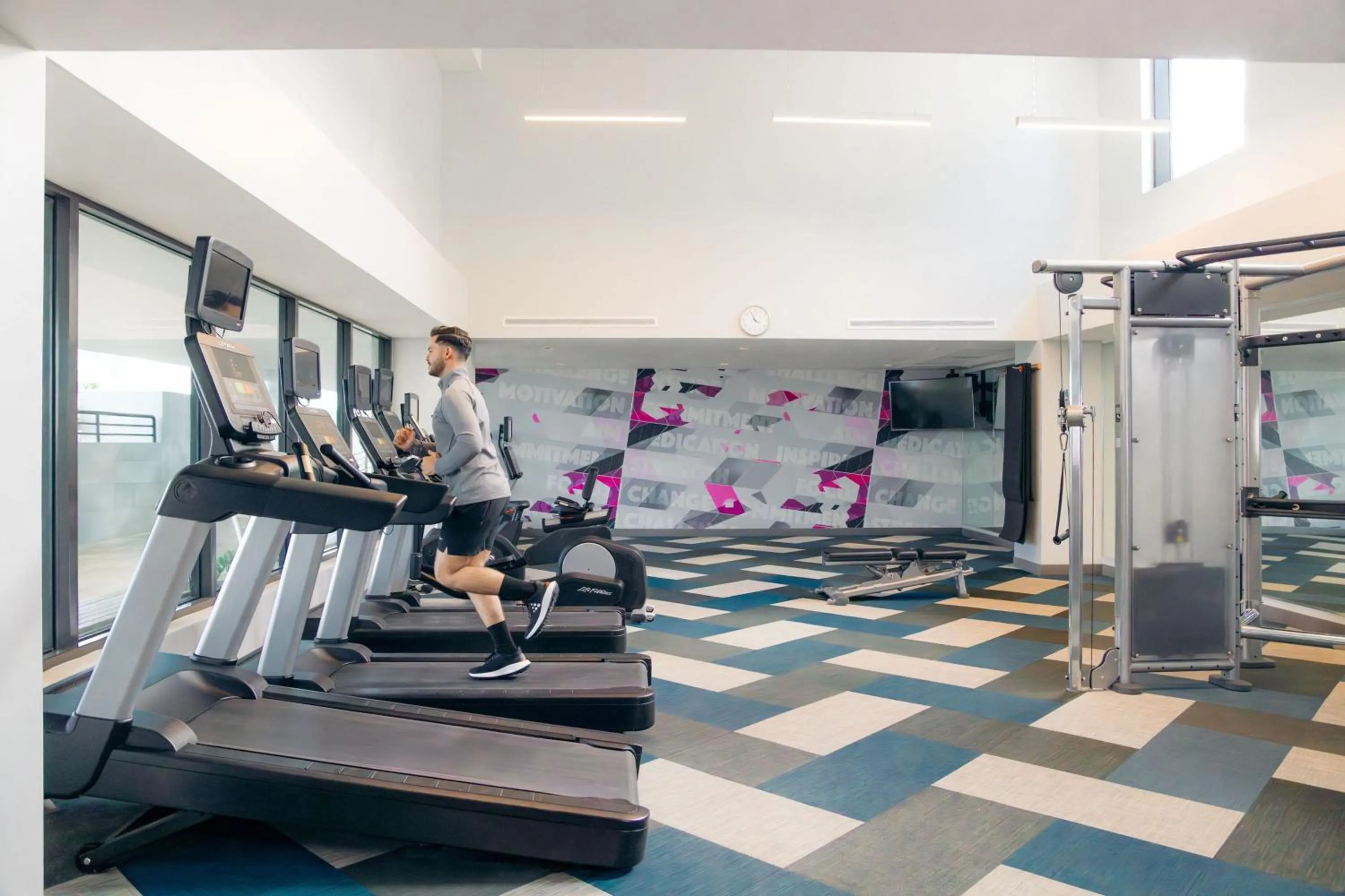 Fitness centre/facilities in Aloft San Juan