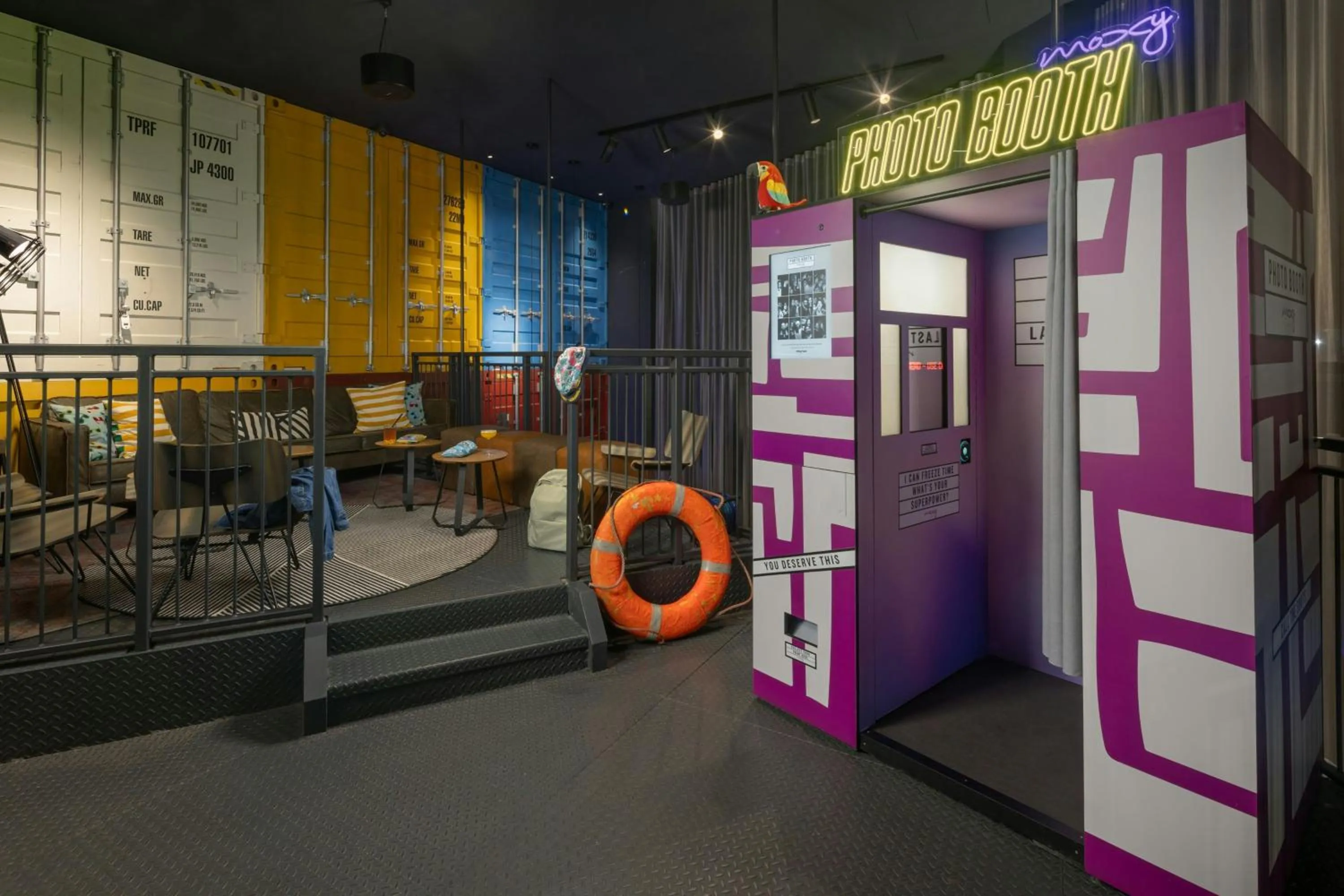 Lounge or bar in Moxy Southampton