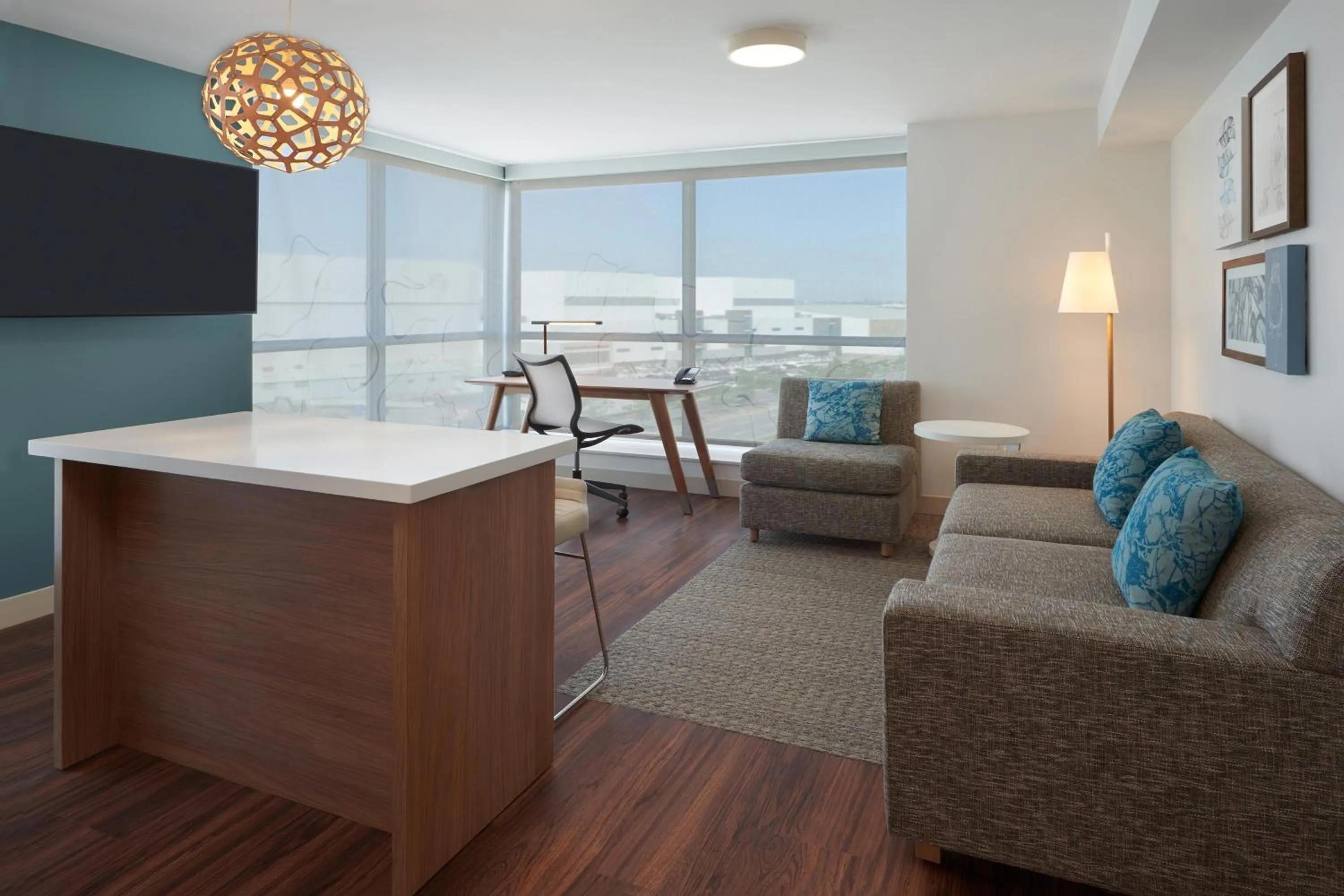 Photo of the whole room in Element Toronto Airport