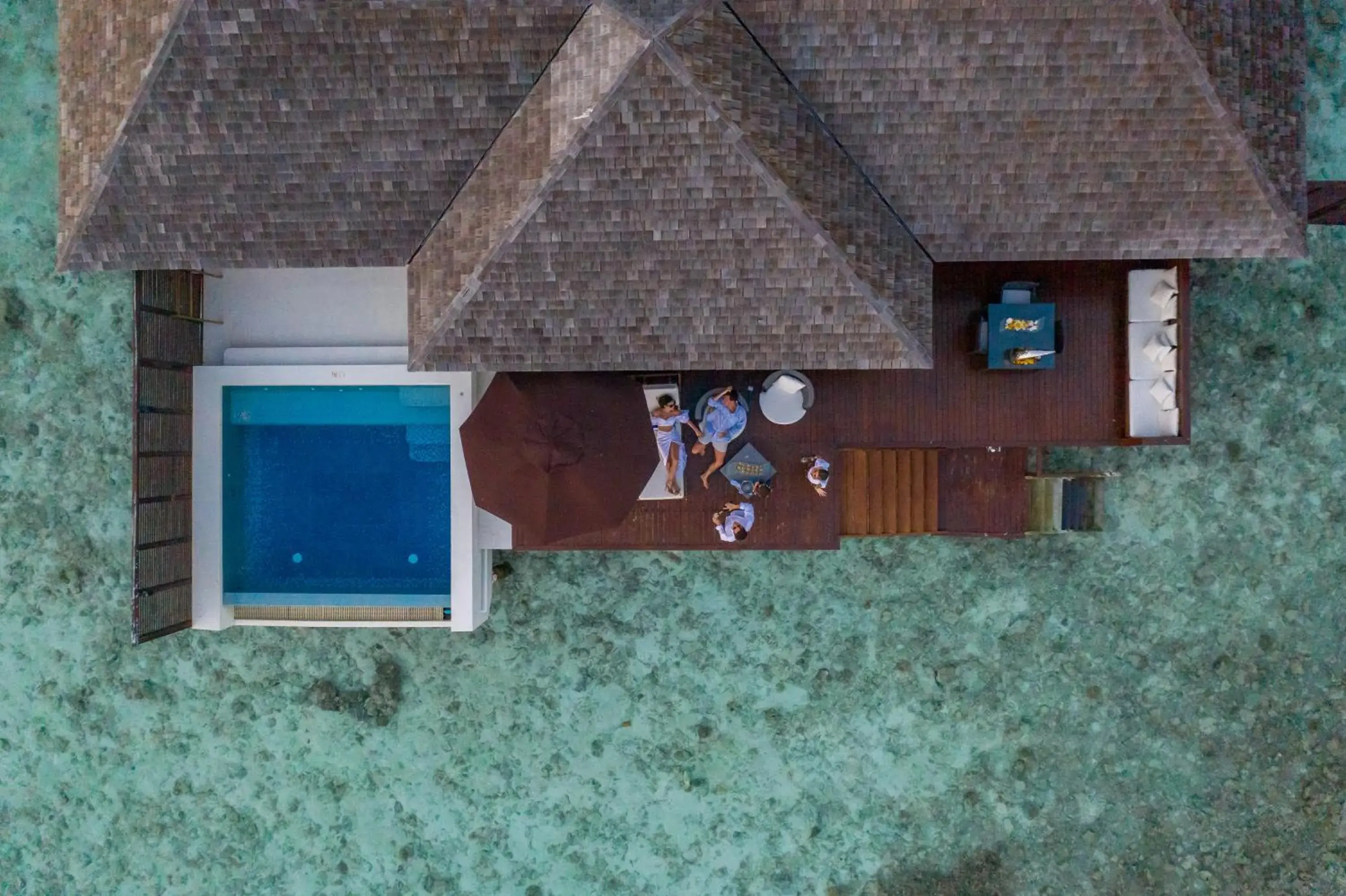 Sunset Water Suite with Private Pool in Lily Beach Resort and Spa - All Inclusive Sunset Water Suite with Private Pool in Lily Beach Resort and Spa - All Inclusive